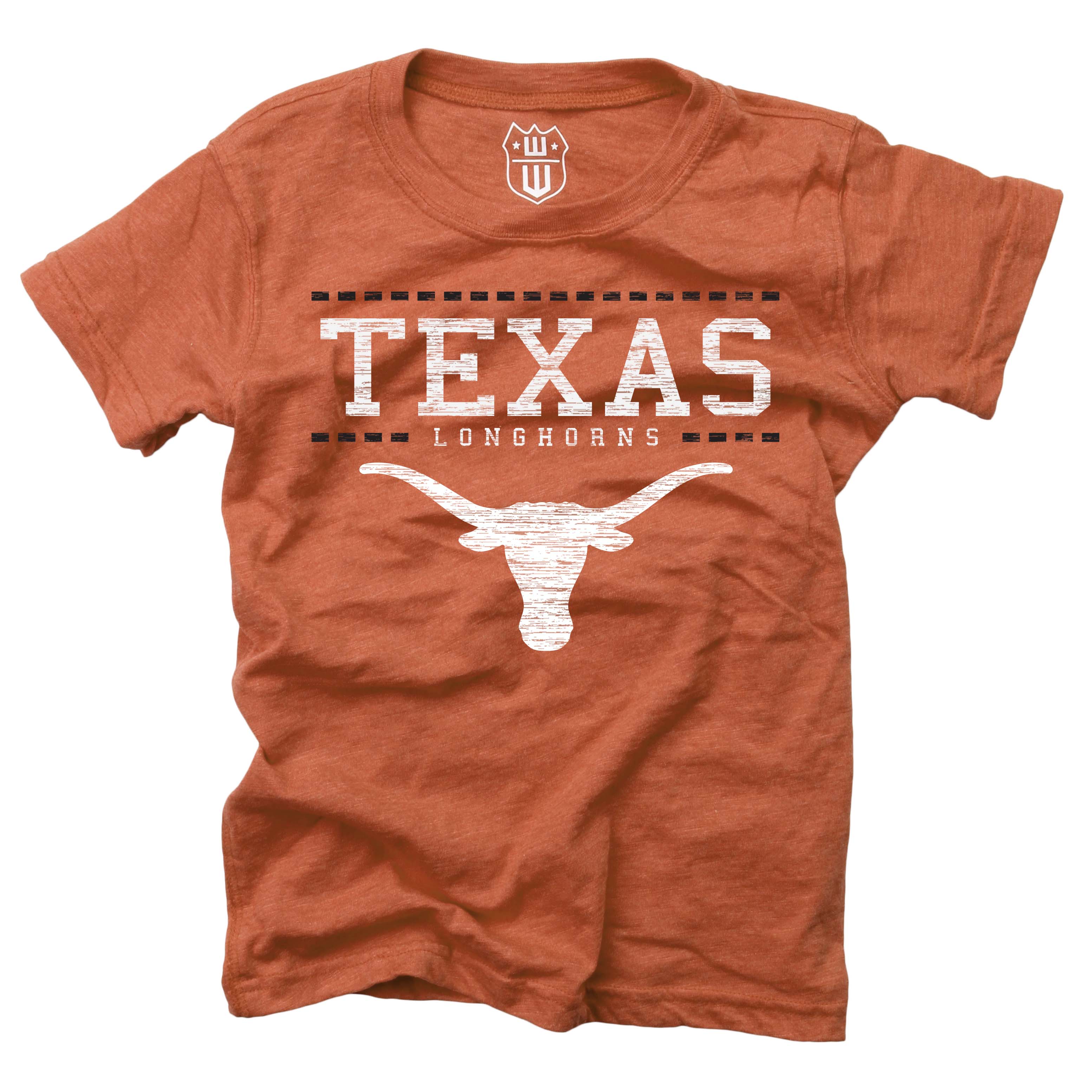 Texas Longhorns NCAA Girls S/S Blended Tee 1