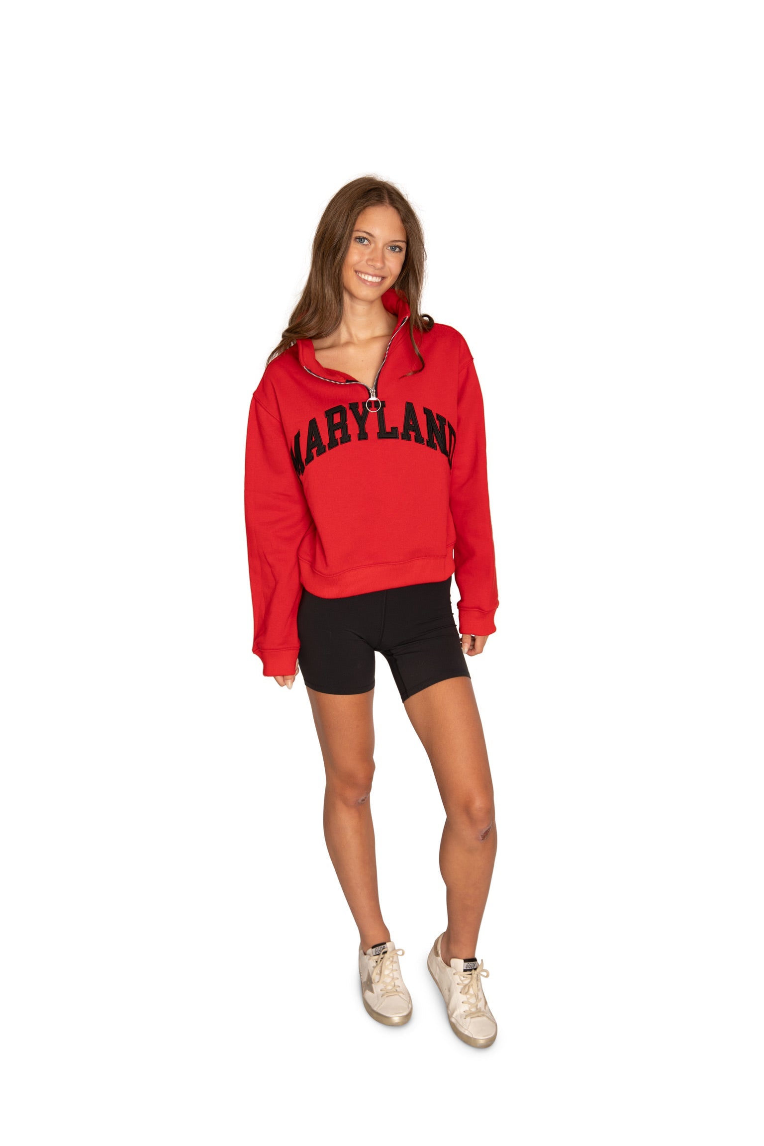 Maryland Terps Quarter Zip Sweatshirt | lojobands 7