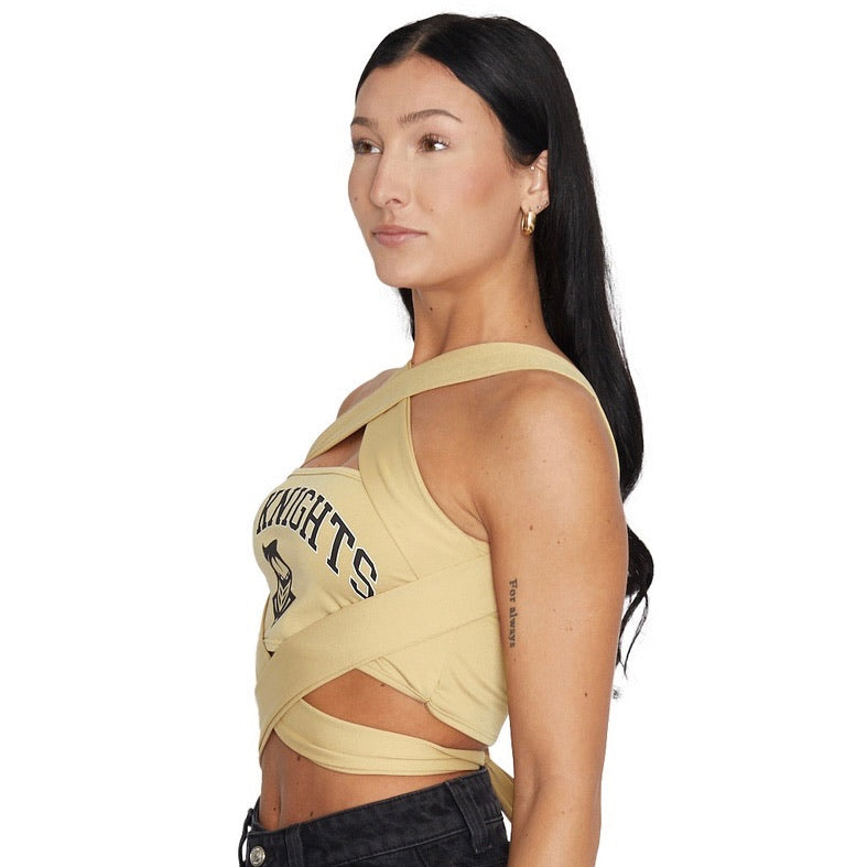 UCF Gold Multiway Bandeau Top | lojobands