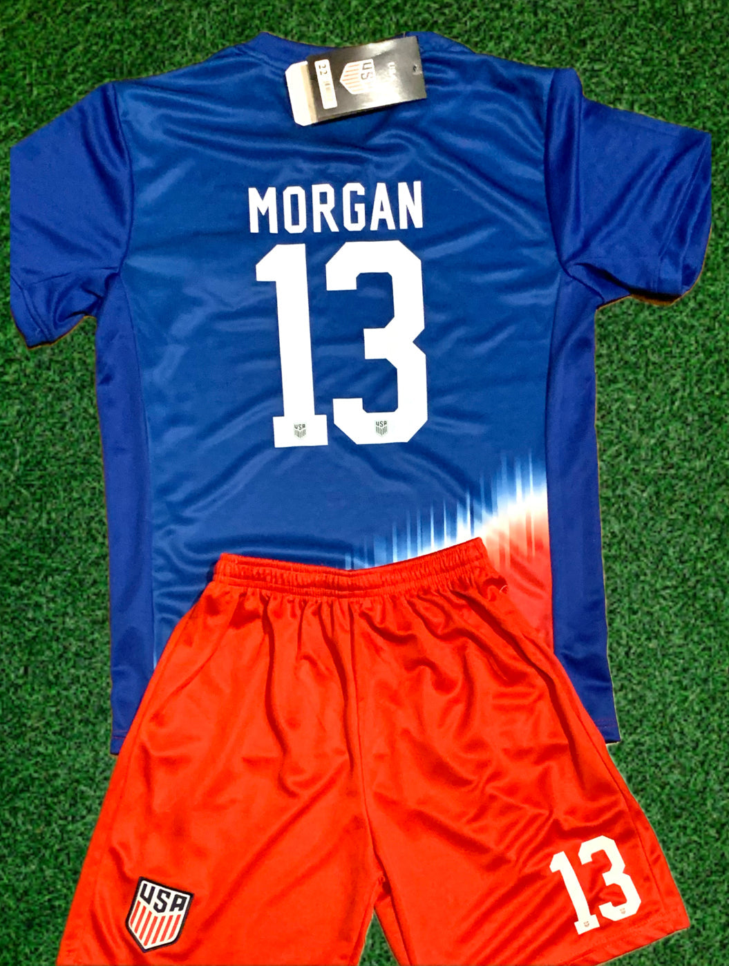 Alex Morgan Kids Soccer Jersey Set - Toddler & Youth Sizing 4