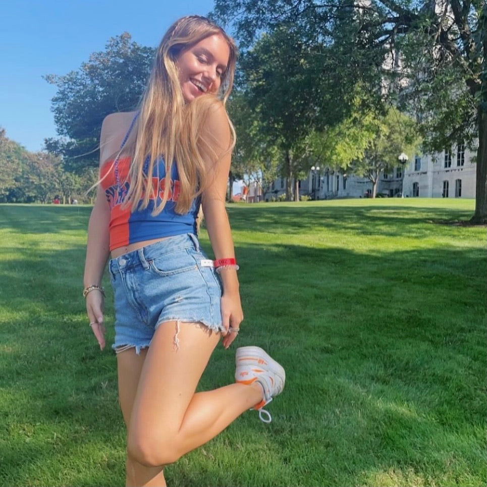 Syracuse Two Tone Tube Top | lojobands 10