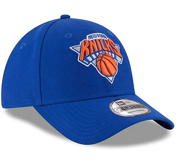 New York Knicks - NBA 9Forty Baseball Blue Hat, New Era 2