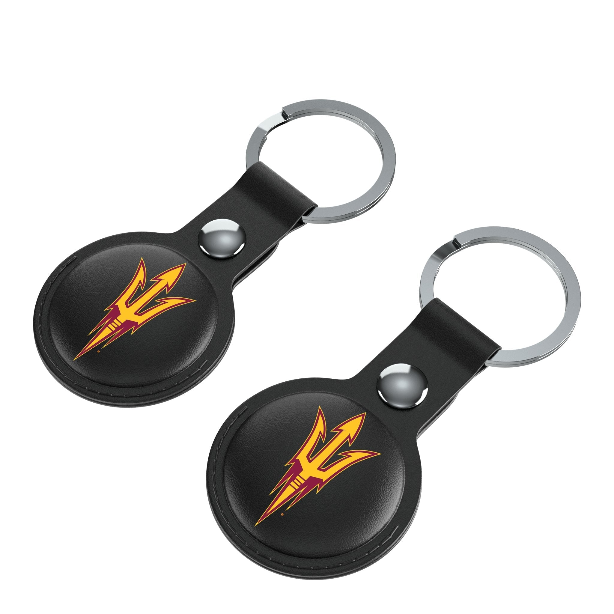 Arizona State University Sun Devils Insignia Black Airtag Holder 2-Pack 3
