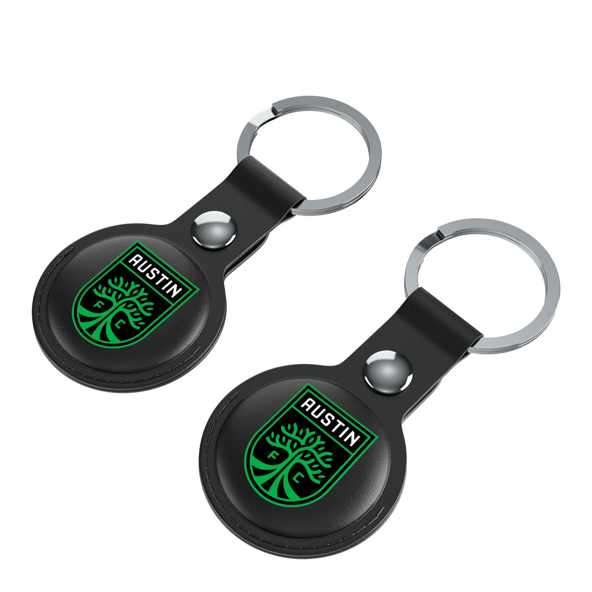 Austin FC  Insignia Black Airtag Holder 2-Pack 3