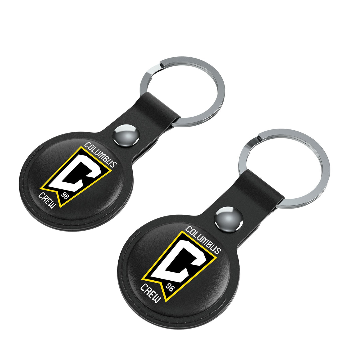 Columbus Crew  Insignia Black Airtag Holder 2-Pack 3