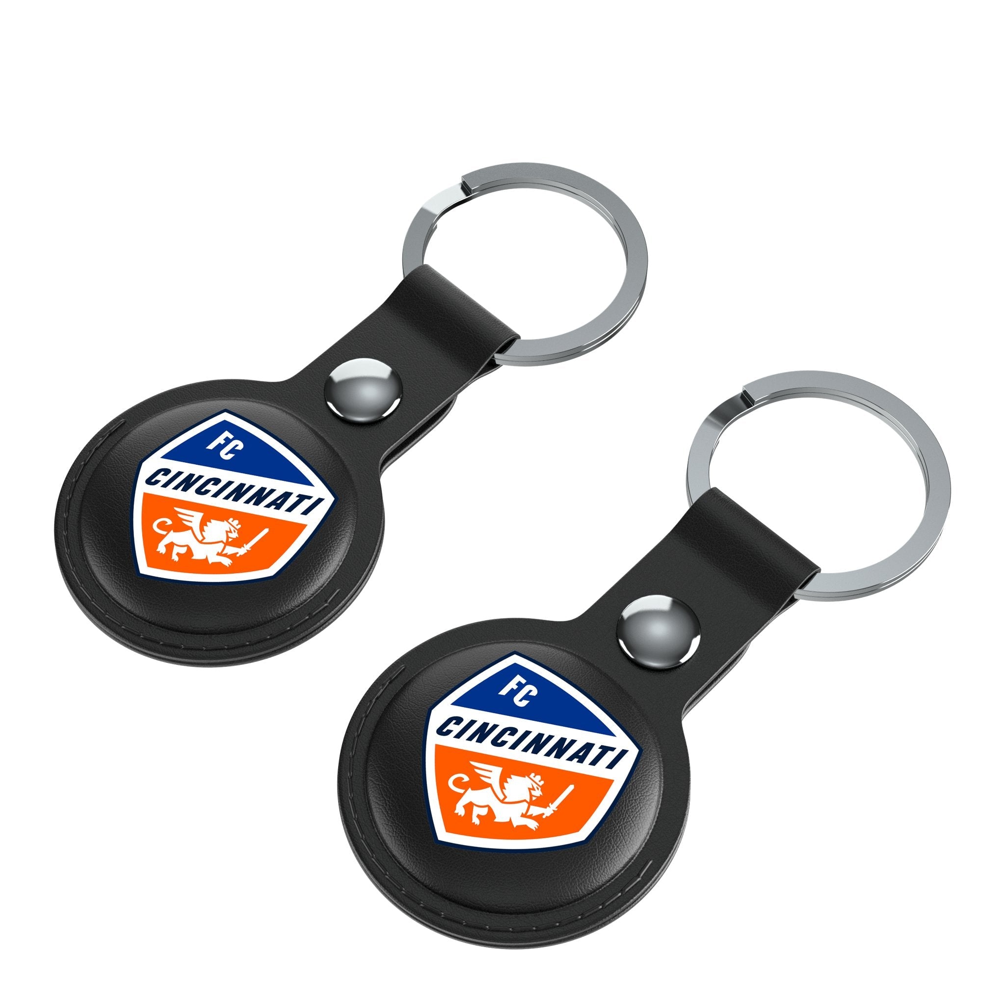 FC Cincinnati  Insignia Black Airtag Holder 2-Pack 3