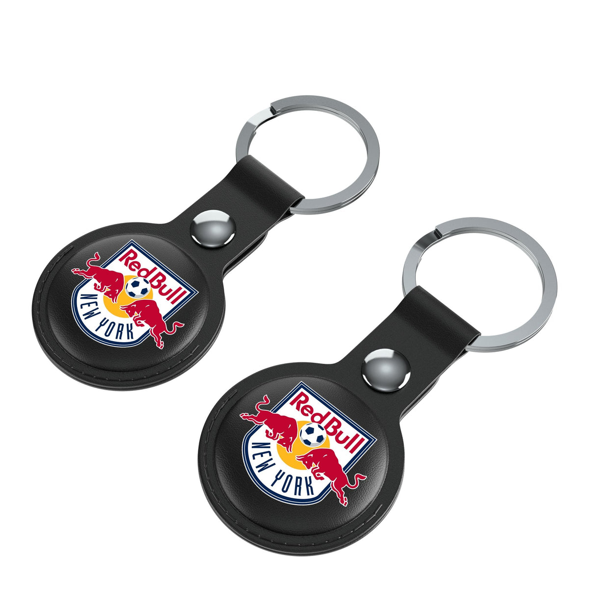 New York Red Bulls  Insignia Black Airtag Holder 2-Pack 3