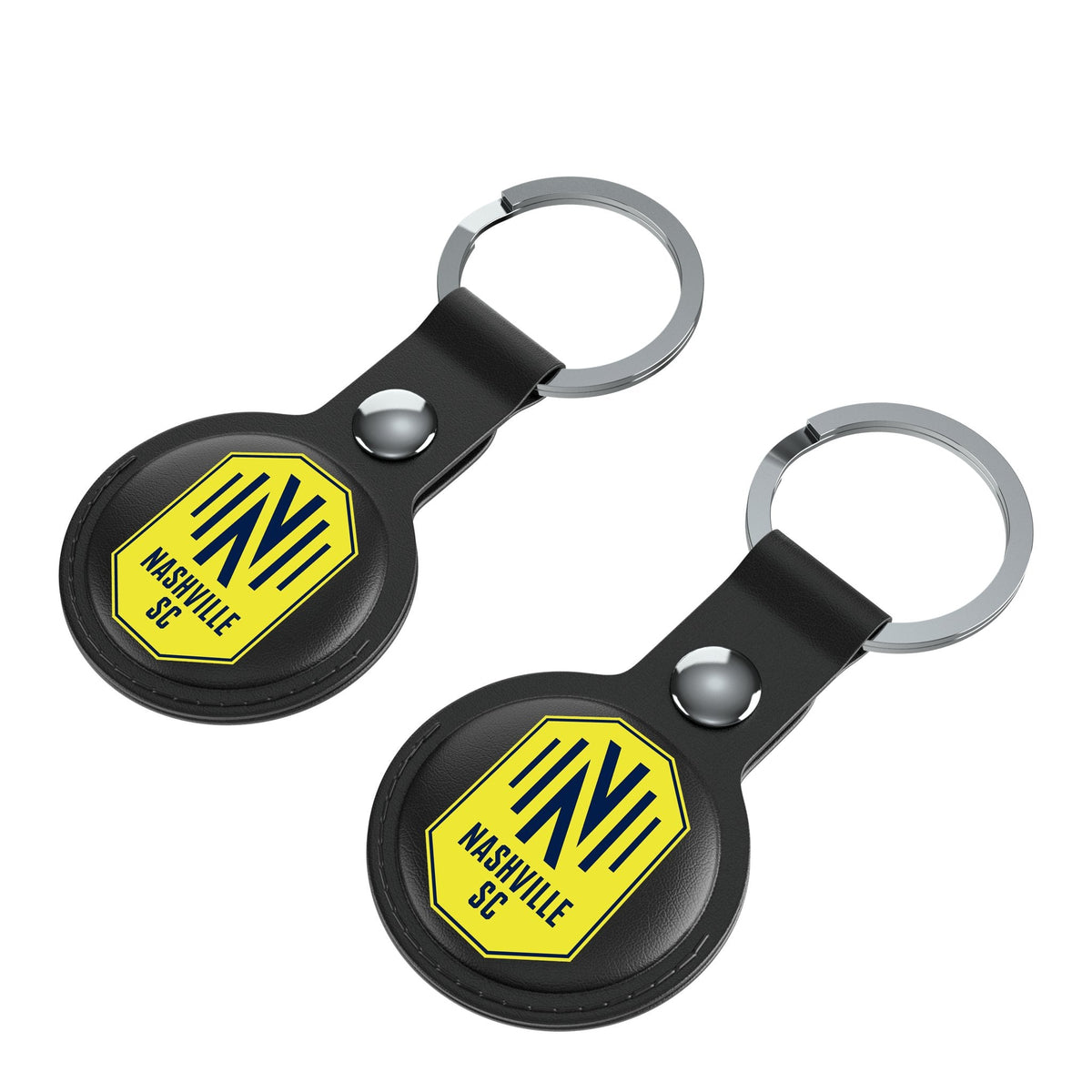 Nashville SC  Insignia Black Airtag Holder 2-Pack 3