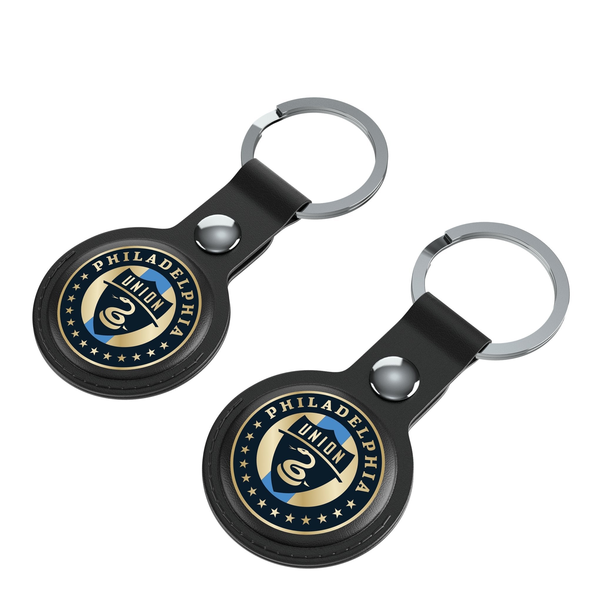 Philadelphia Union   Insignia Black Airtag Holder 2-Pack 3