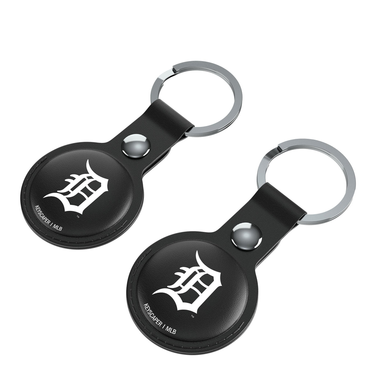 Detroit Tigers Insignia Black Airtag Holder 2-Pack 3