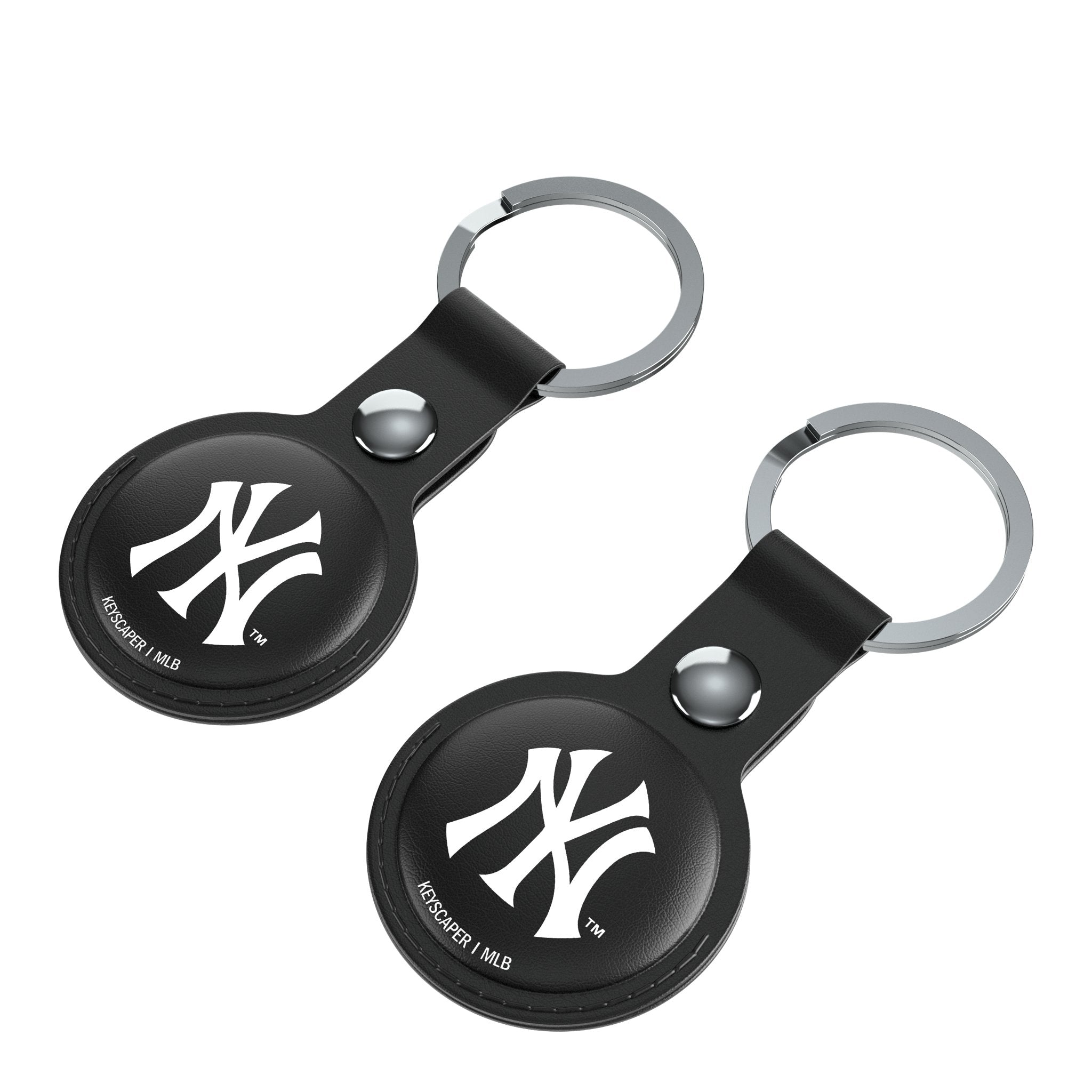 New York Yankees Insignia Black Airtag Holder 2-Pack 3
