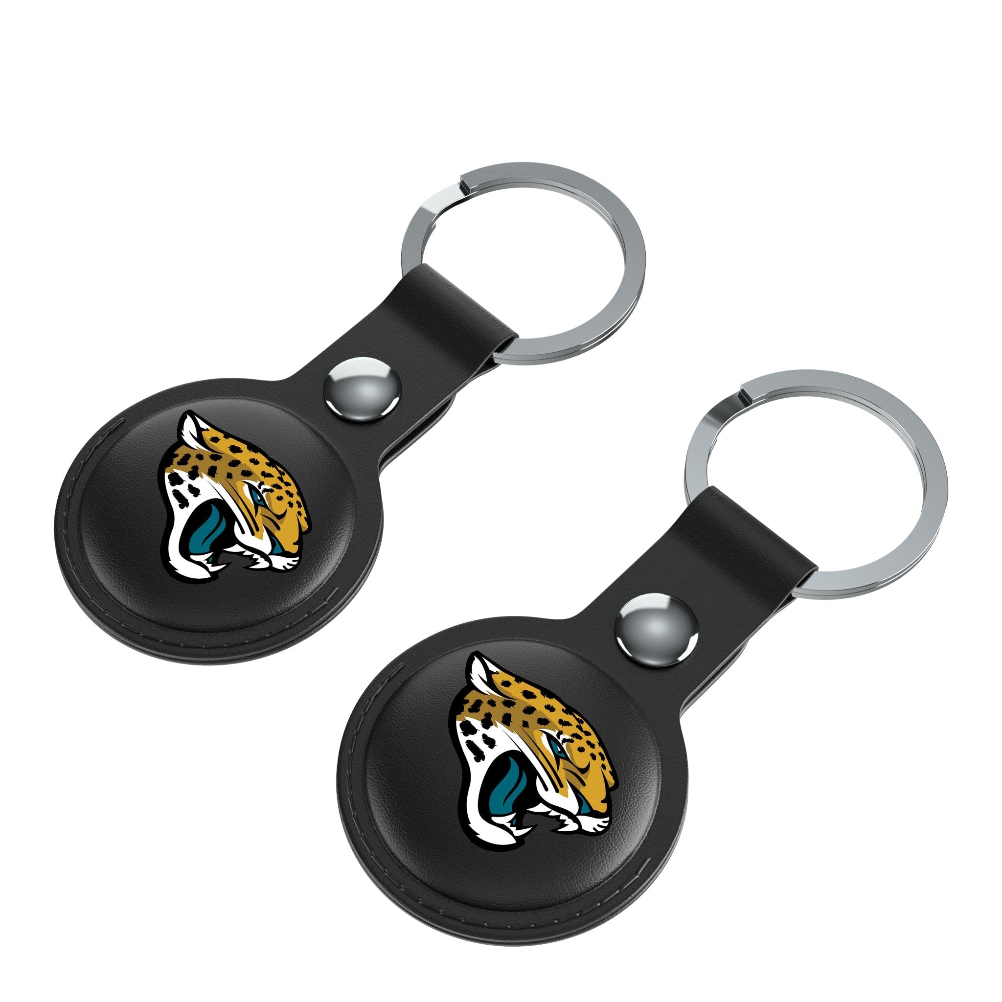 Jacksonville Jaguars Insignia Black Airtag Holder 2-Pack 3