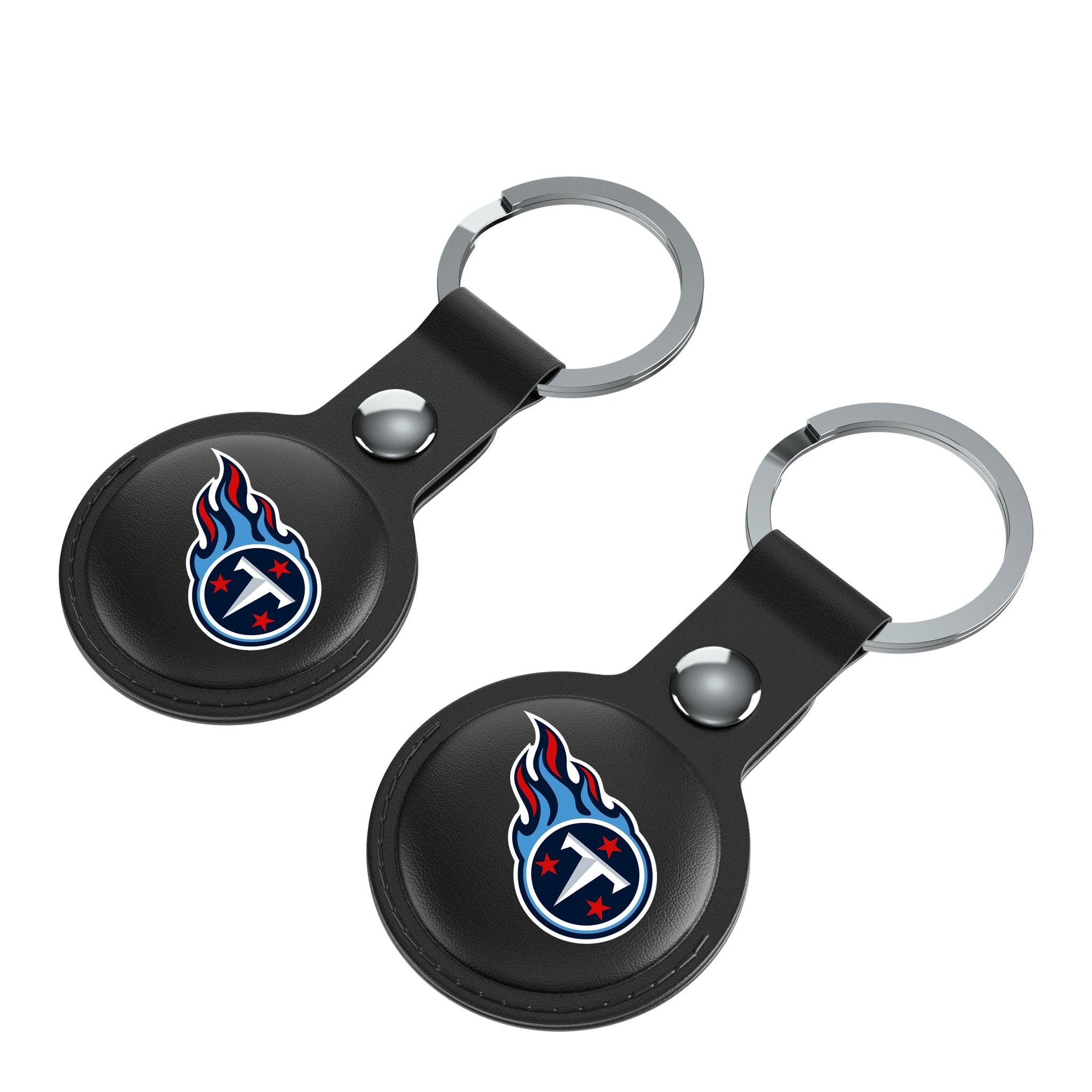 Tennessee Titans Insignia Black Airtag Holder 2-Pack 3