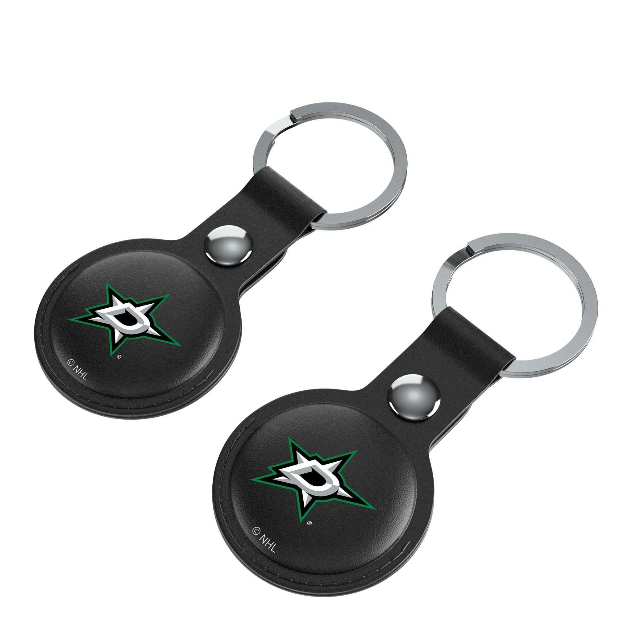 Dallas Stars Insignia Black Airtag Holder 2-Pack 3