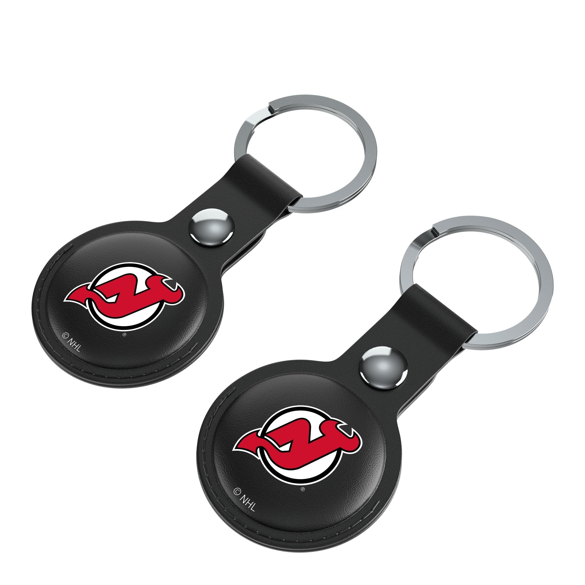 New Jersey Devils Insignia Black Airtag Holder 2-Pack 3