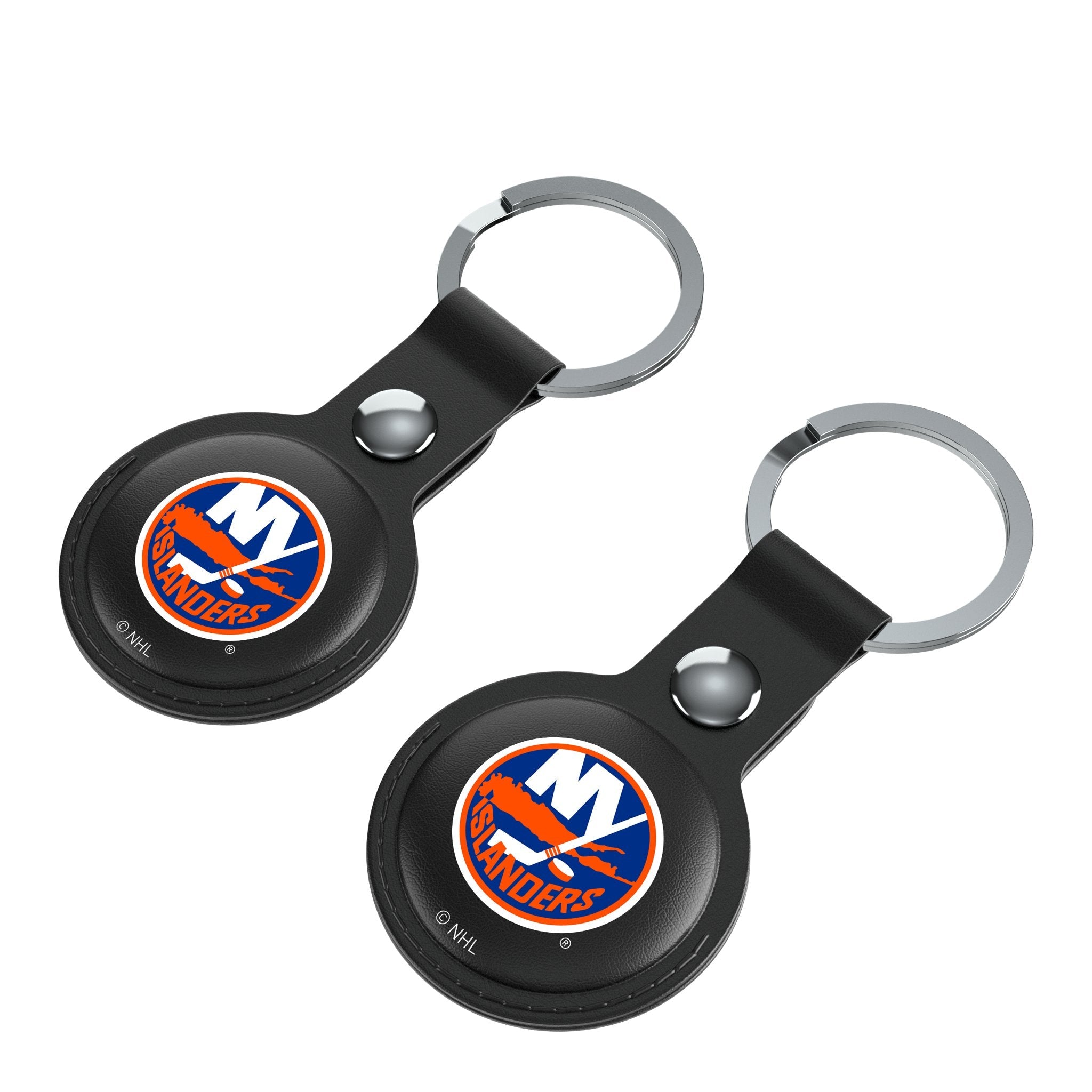 New York Islanders Insignia Black Airtag Holder 2-Pack 3
