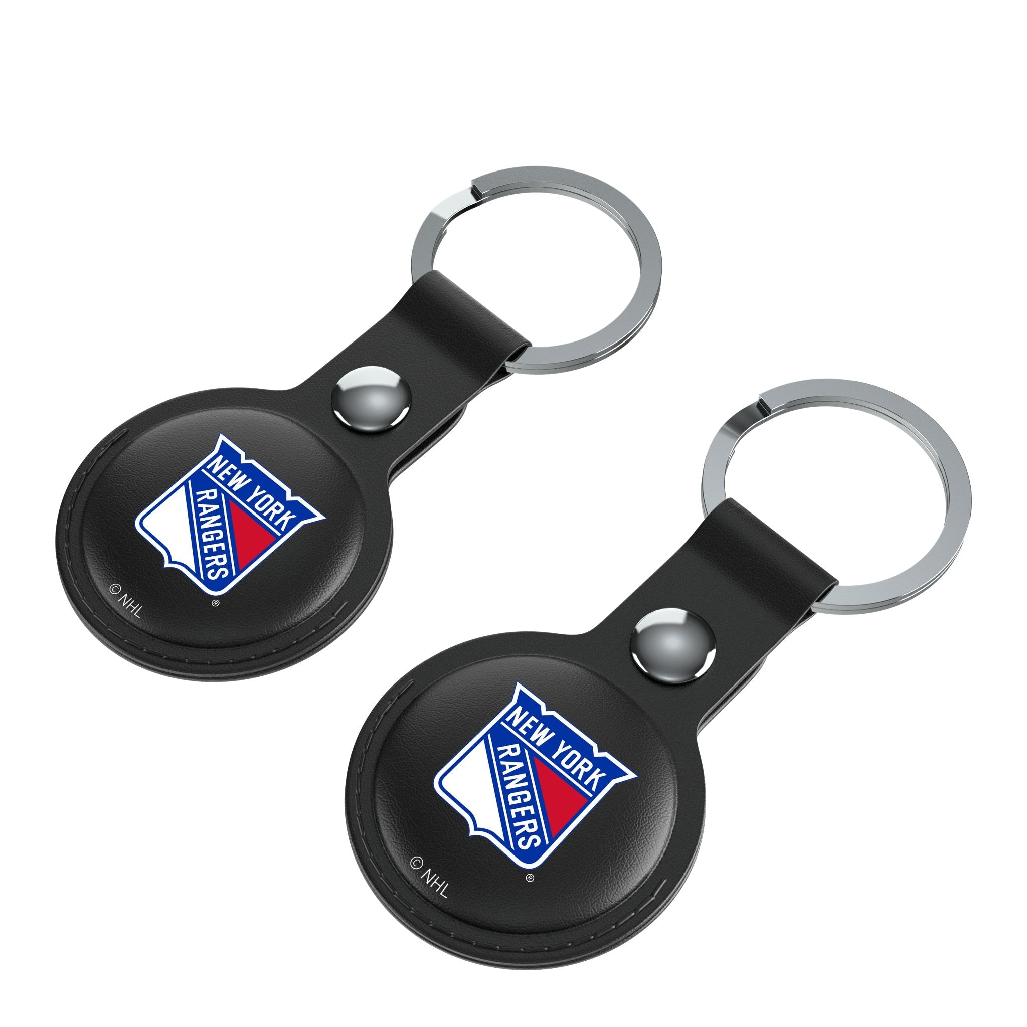 New York Rangers Insignia Black Airtag Holder 2-Pack 3