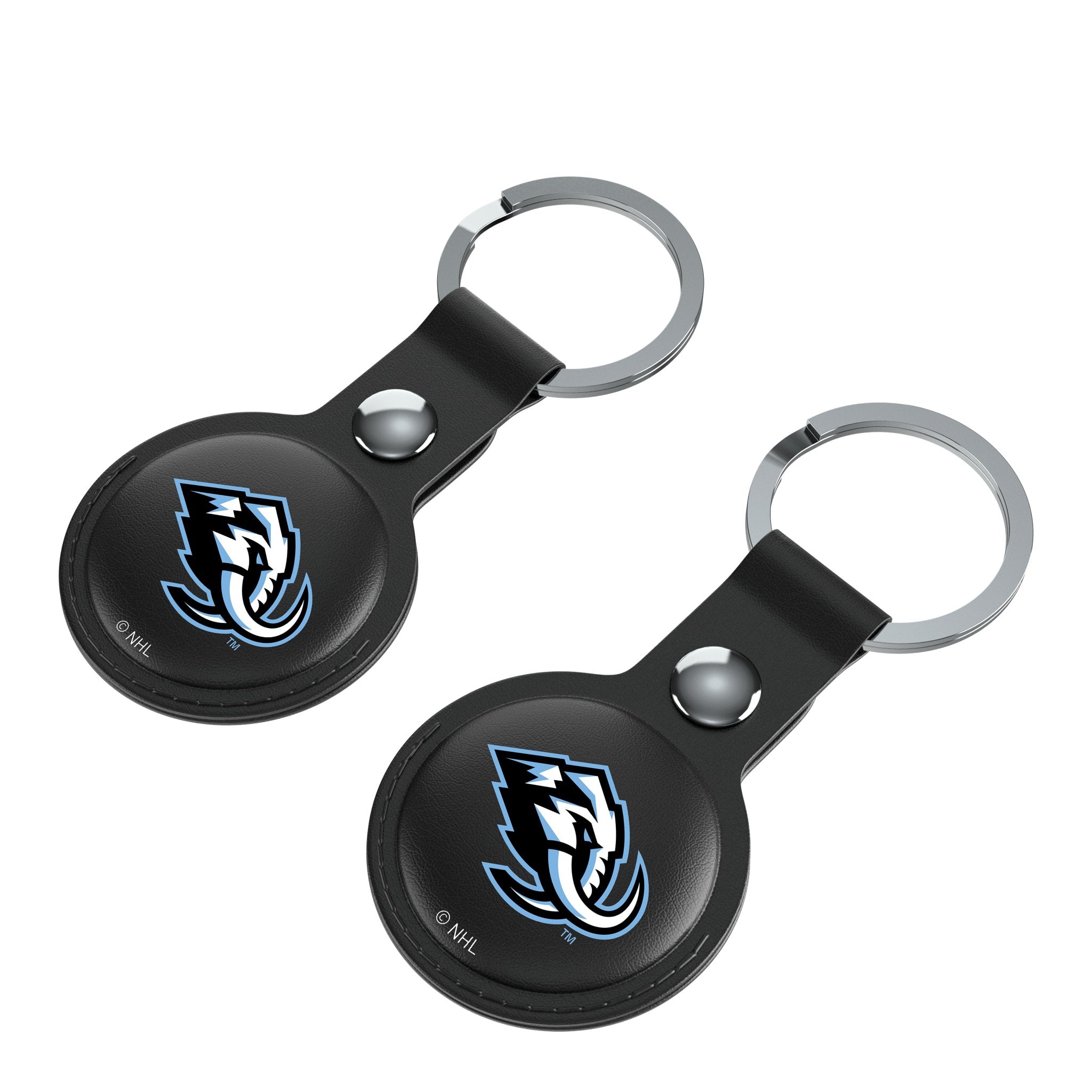 Utah Mammoth Insignia Black Airtag Holder 2-Pack 3