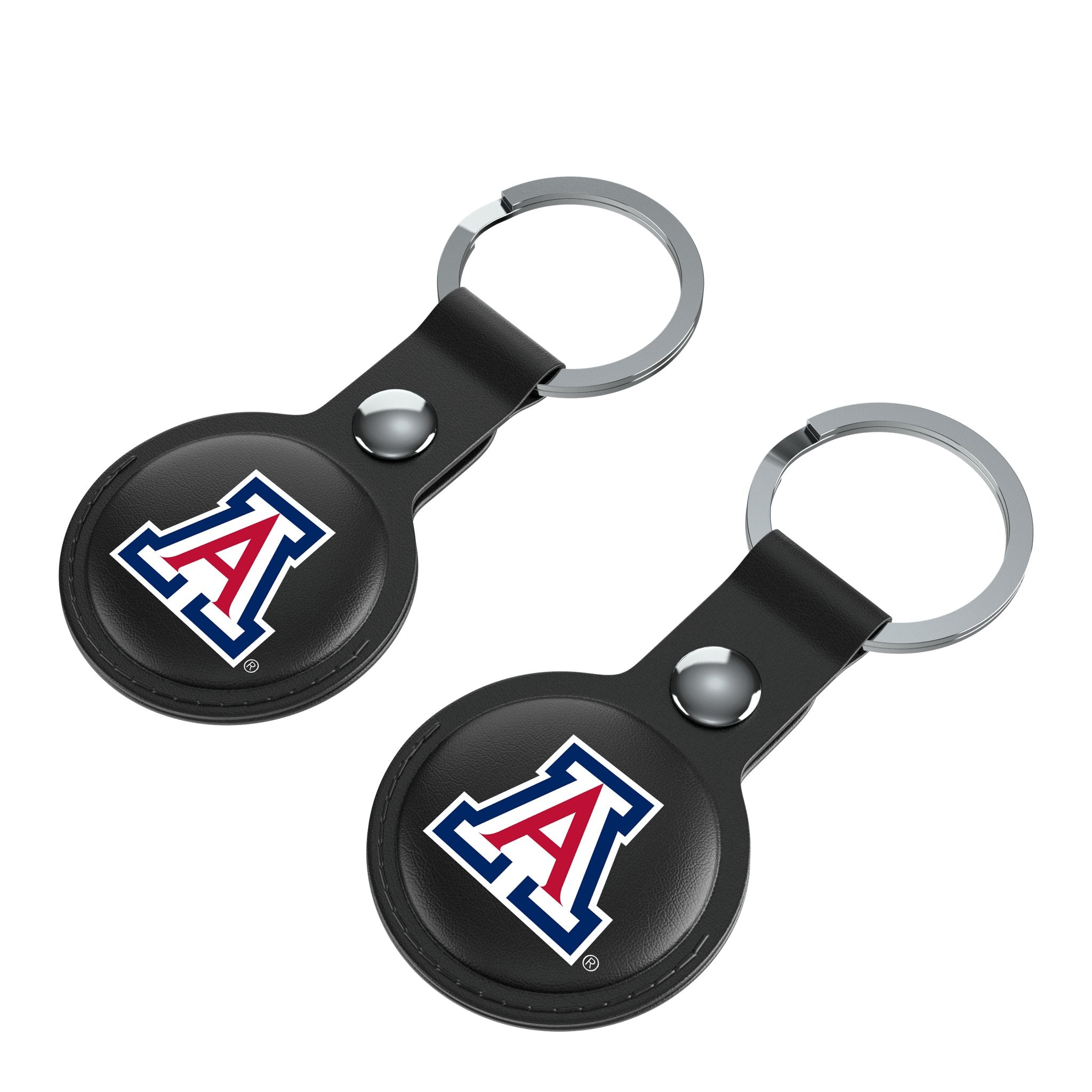 University of Arizona Wildcats Insignia Black Airtag Holder 2-Pack 3