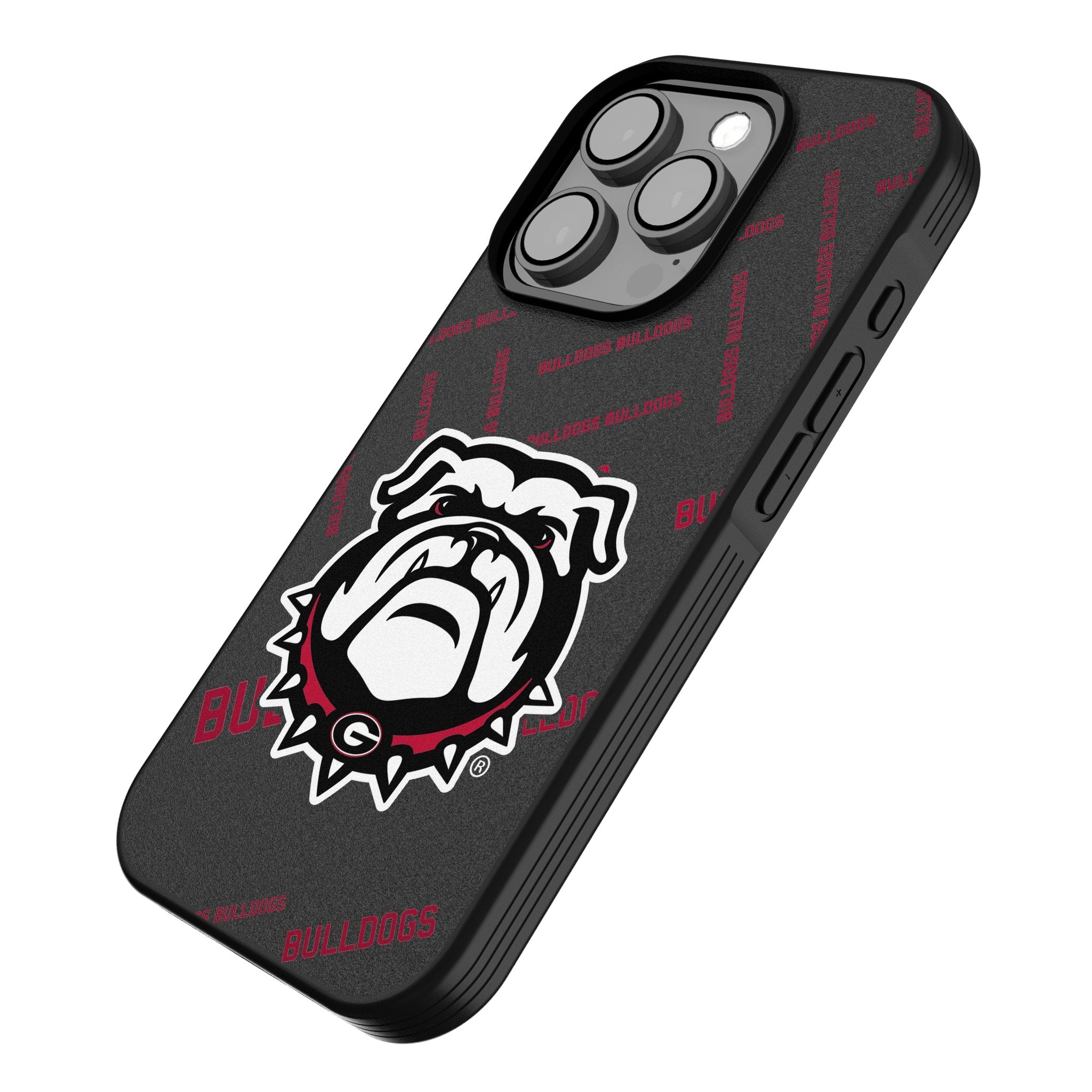 University of Georgia Bulldogs Uga Quadtile Bump Phone Case for Apple iPhone 2