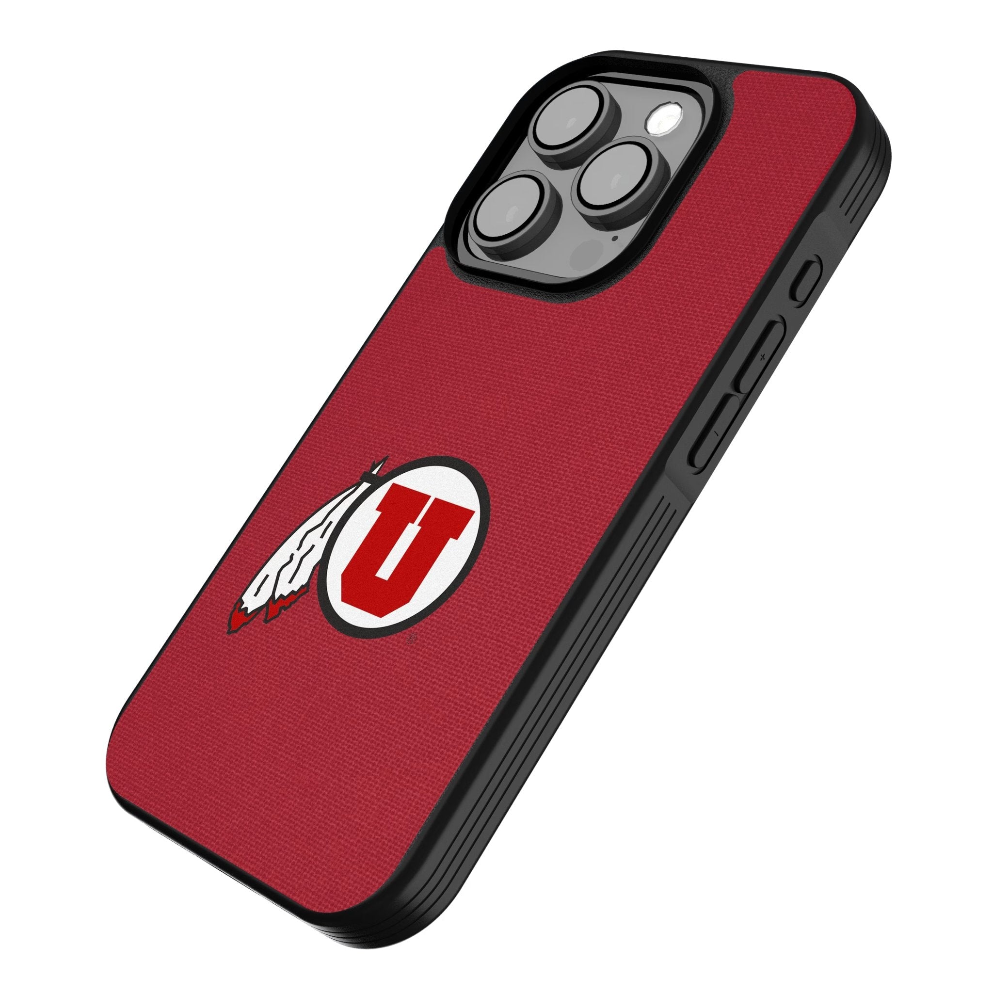 University of Utah Utes Solid Bump Phone Case for Apple iPhone 2
