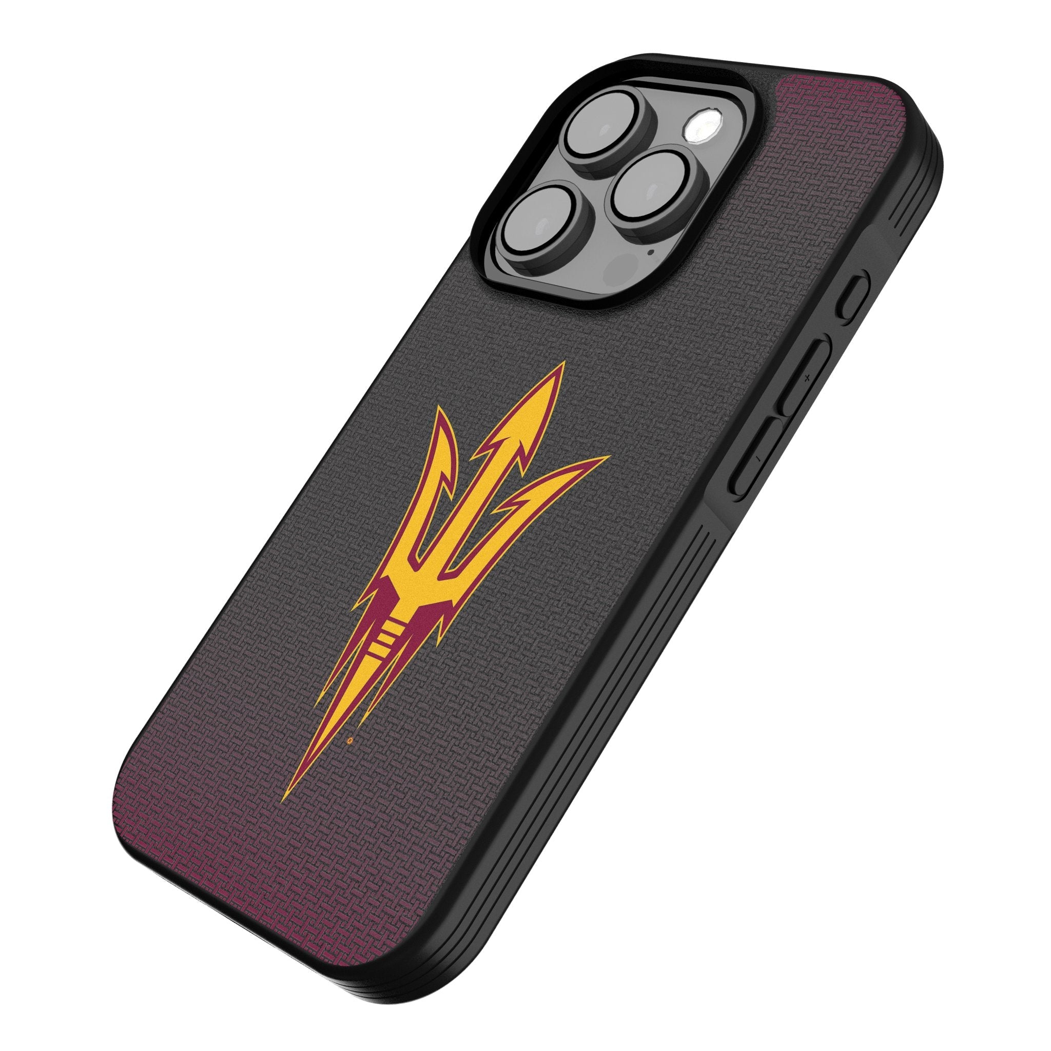 Arizona State University Sun Devils Linen Bump Phone Case for Apple iPhone 2