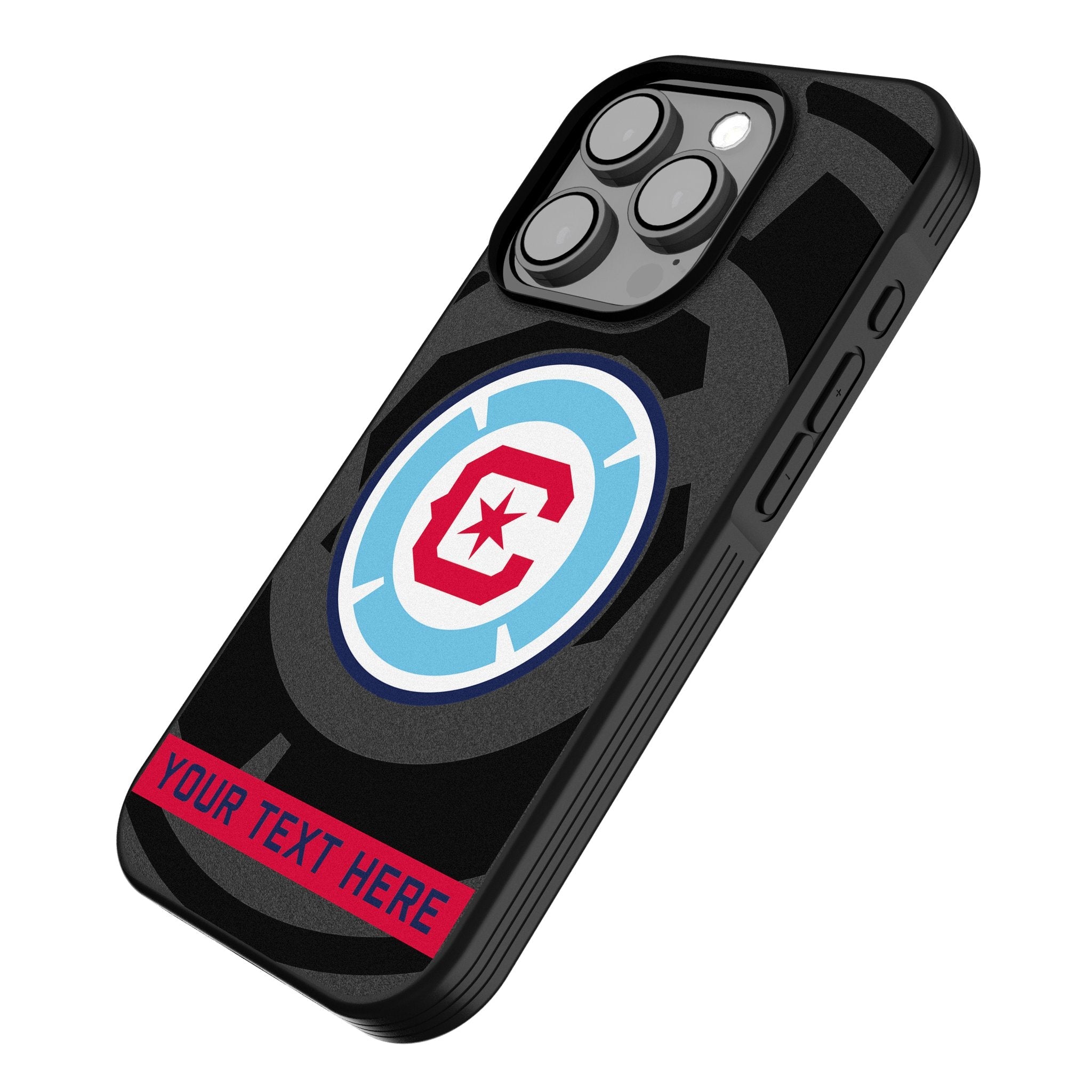 Chicago Fire Personalized Tilt Bump Phone Case for Apple iPhone