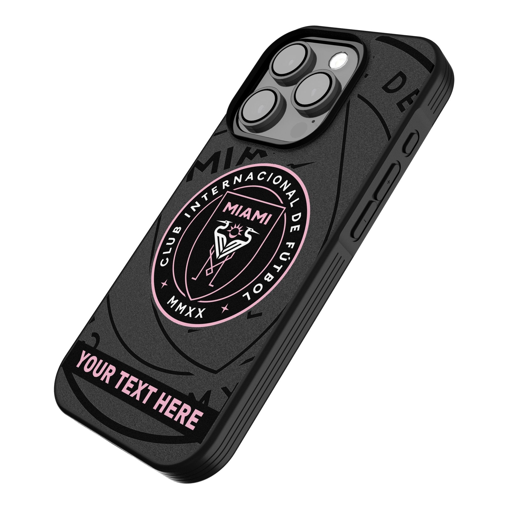 Inter Miami CF Personalized Tilt Bump Phone Case for Apple iPhone 2