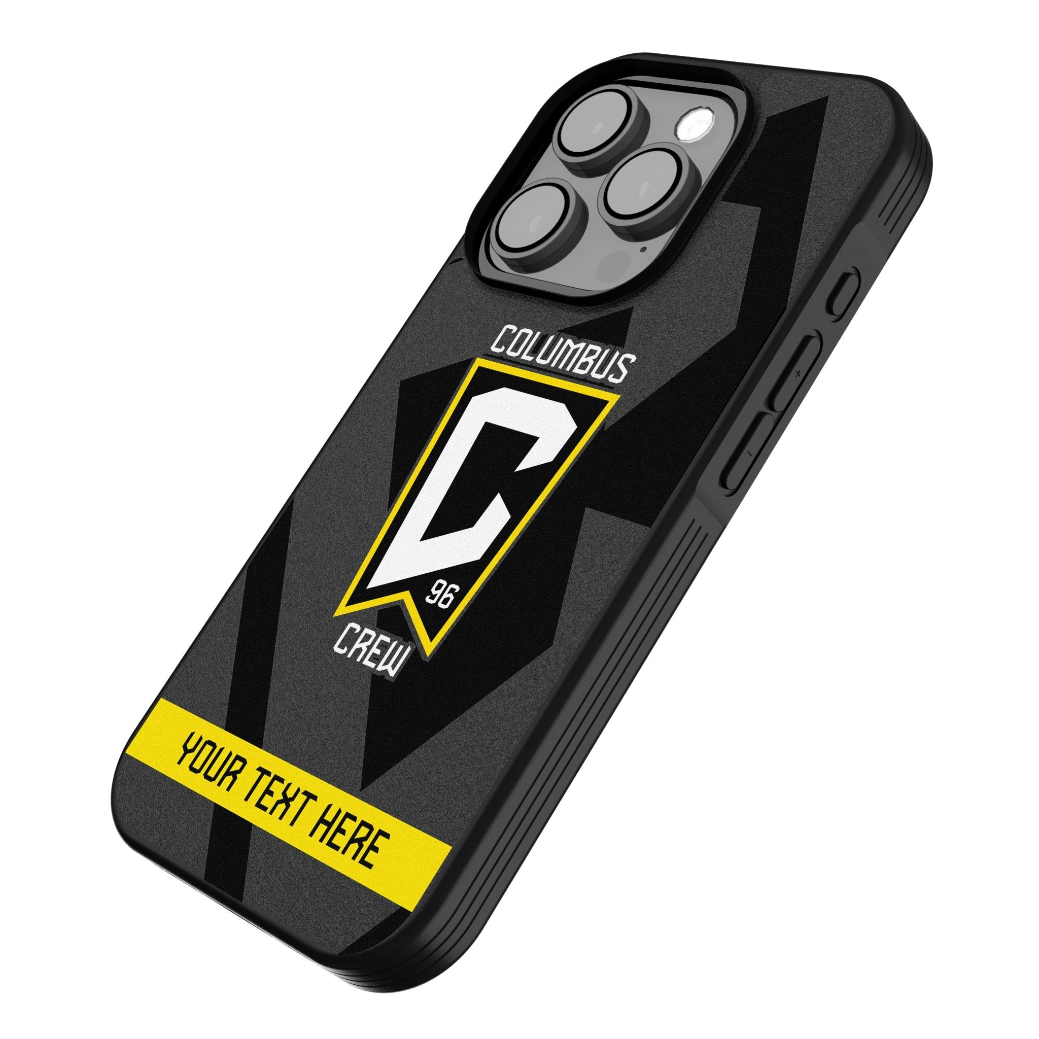 Columbus Crew Personalized Tilt Bump Phone Case for Apple iPhone