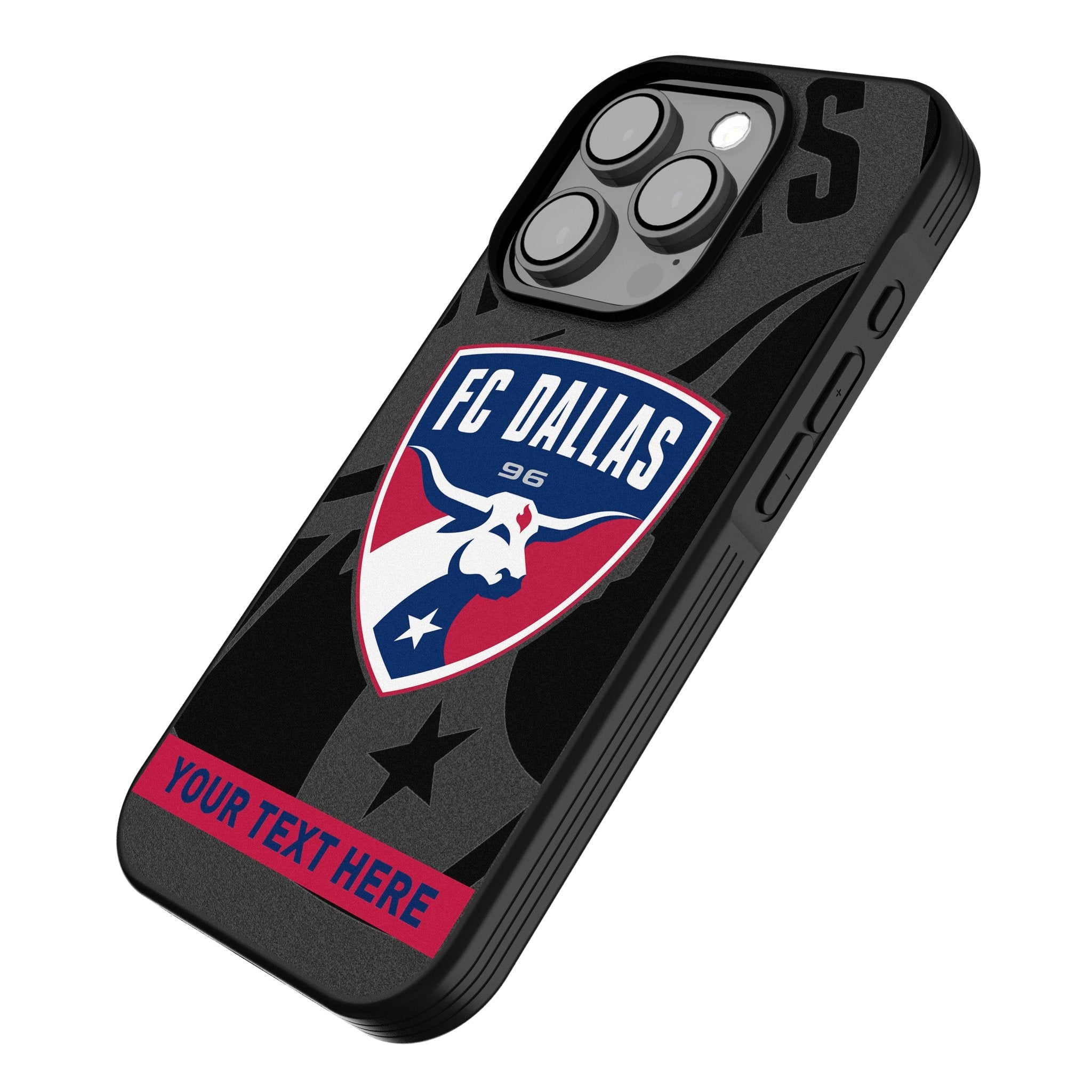 FC Dallas Personalized Tilt Bump Phone Case for Apple iPhone