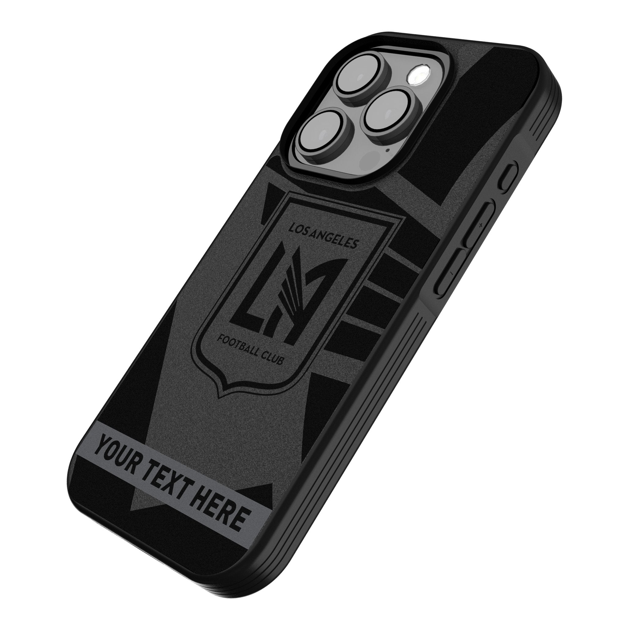 Los Angeles Football Club Personalized Tilt Bump Phone Case for Apple iPhone