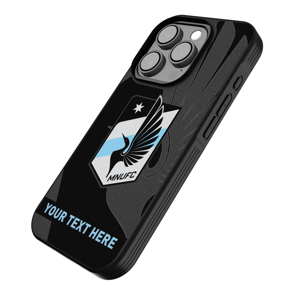 Minnesota United FC Personalized Tilt Bump Phone Case for Apple iPhone