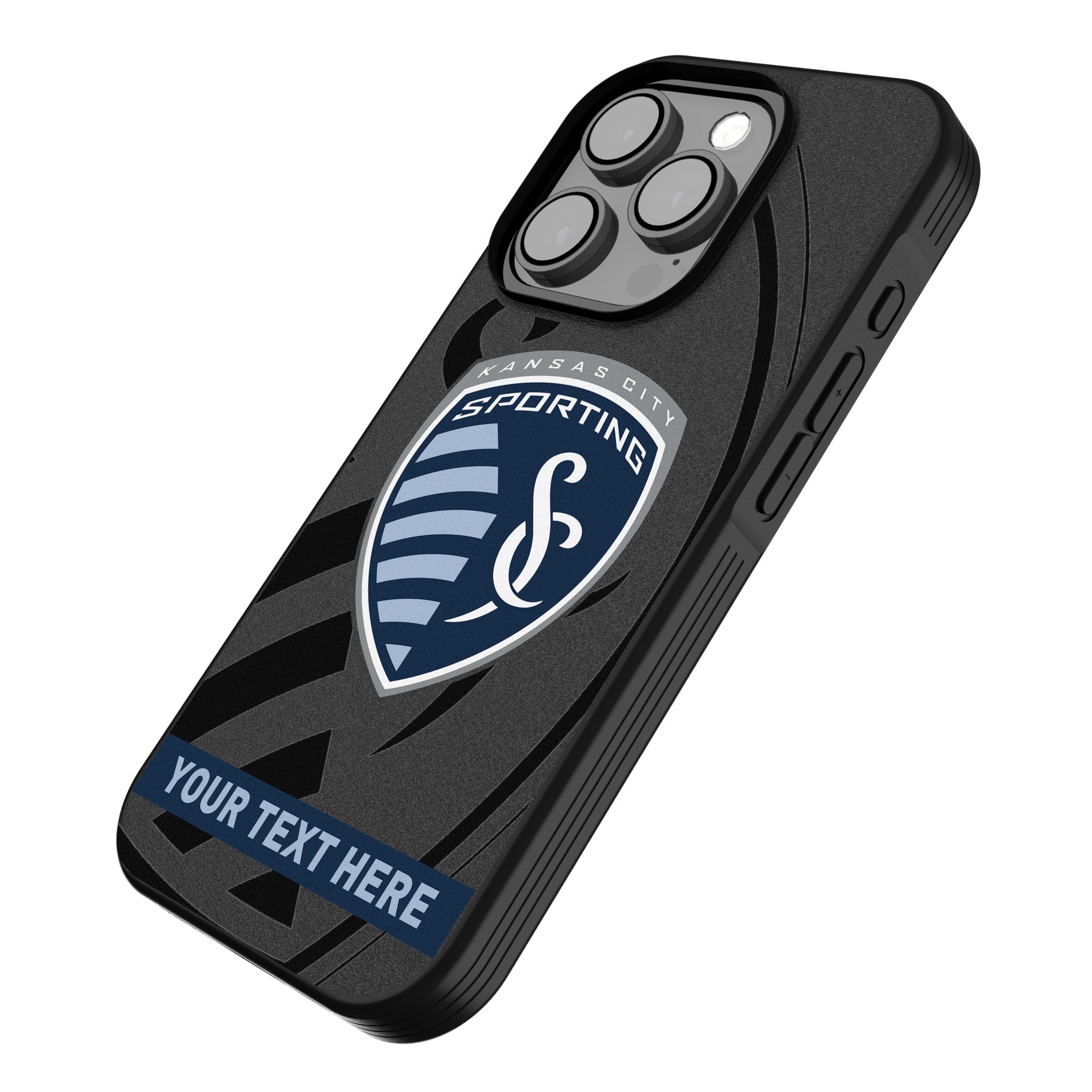 Sporting Kansas City Personalized Tilt Bump Phone Case for Apple iPhone