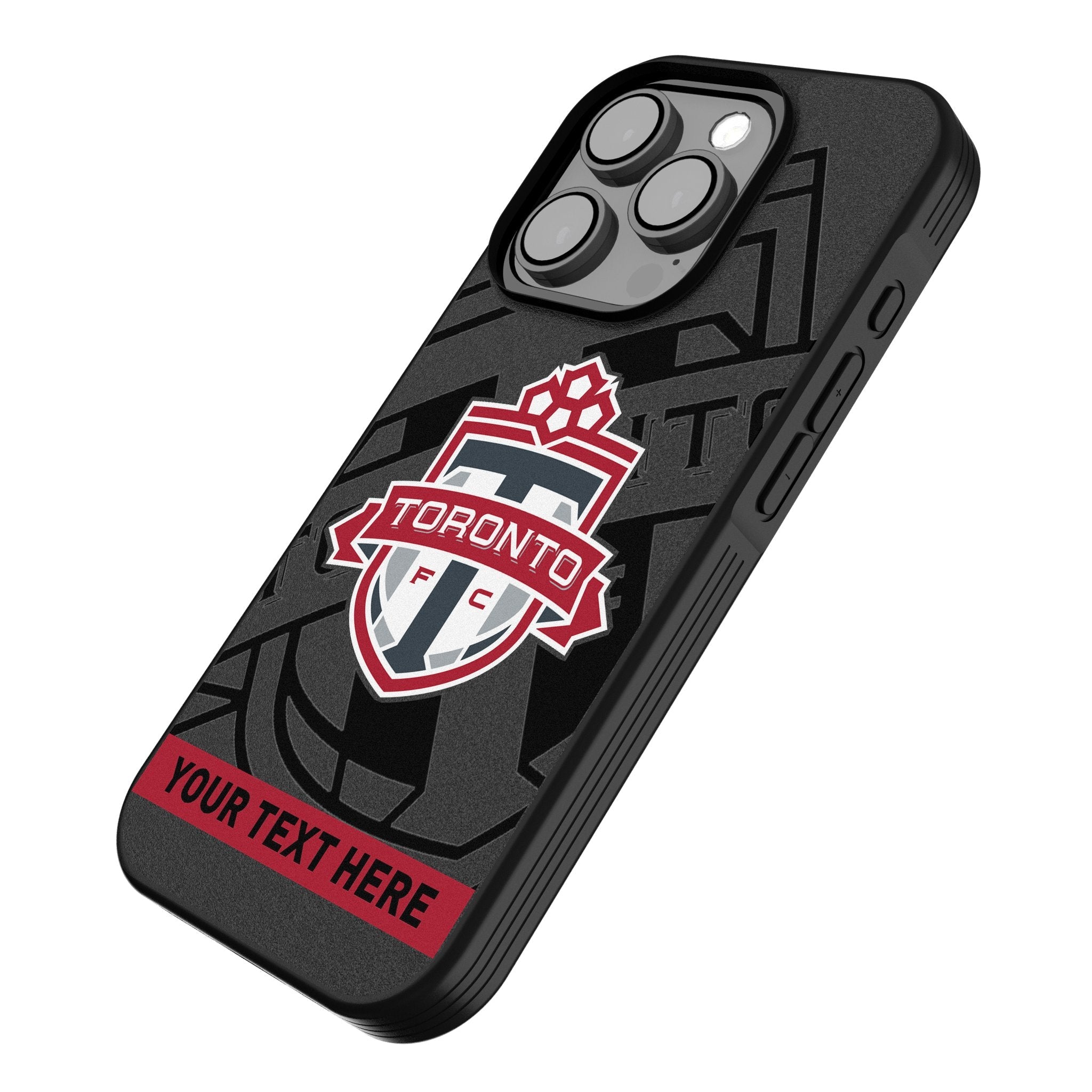 Toronto FC Personalized Tilt Bump Phone Case for Apple iPhone