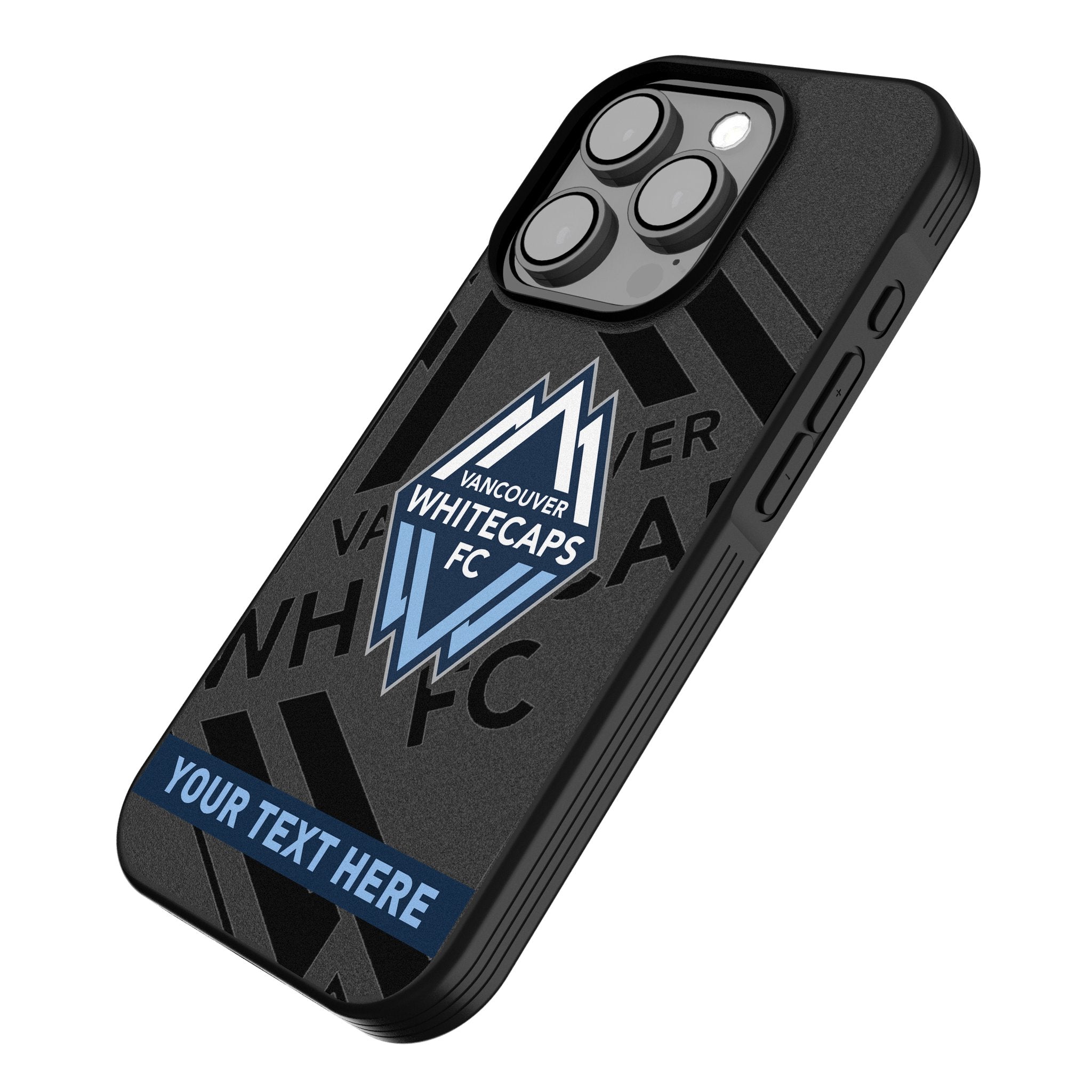 Vancouver Whitecaps Personalized Tilt Bump Phone Case for Apple iPhone