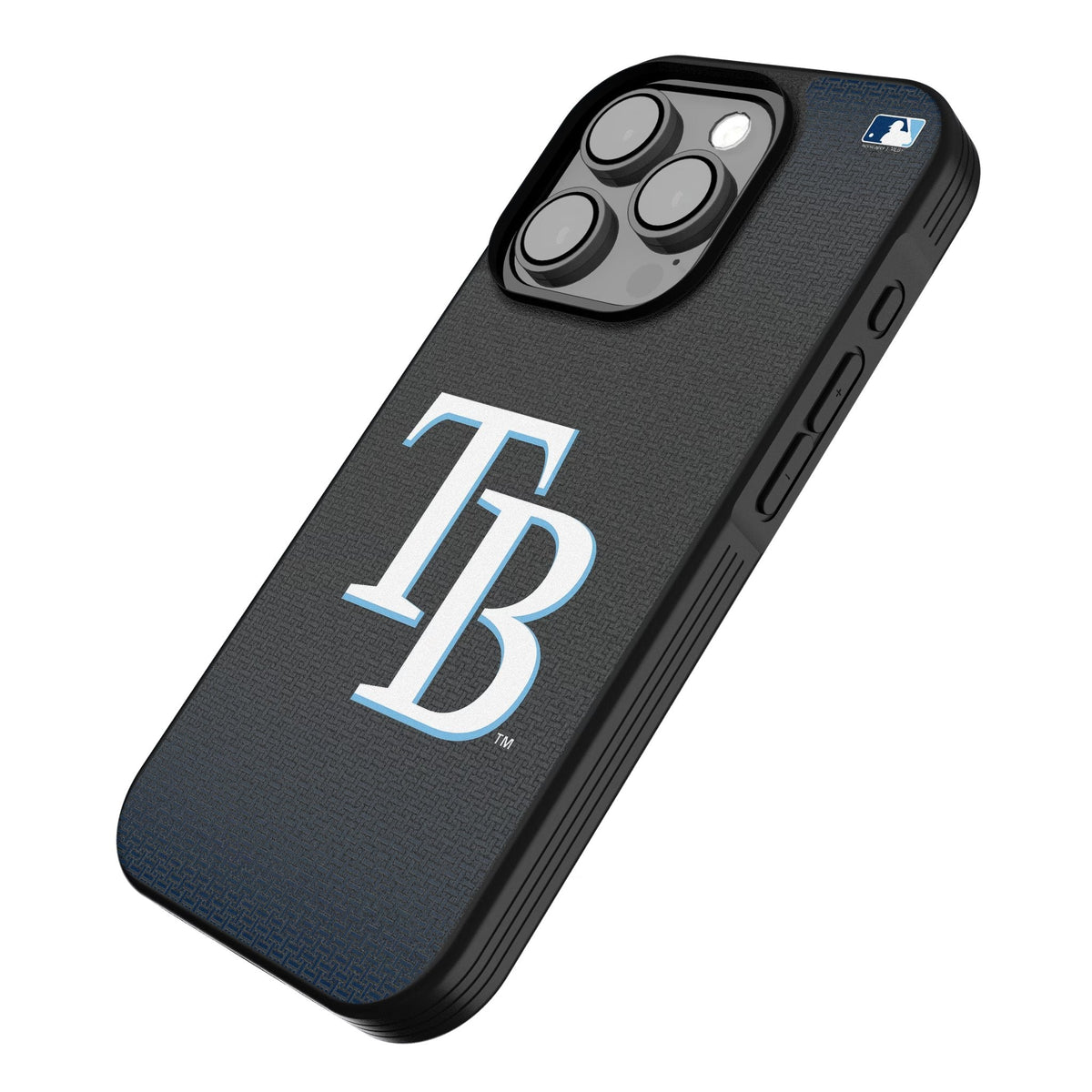 Tampa Bay Rays Linen Bump Phone Case for Apple iPhone 2