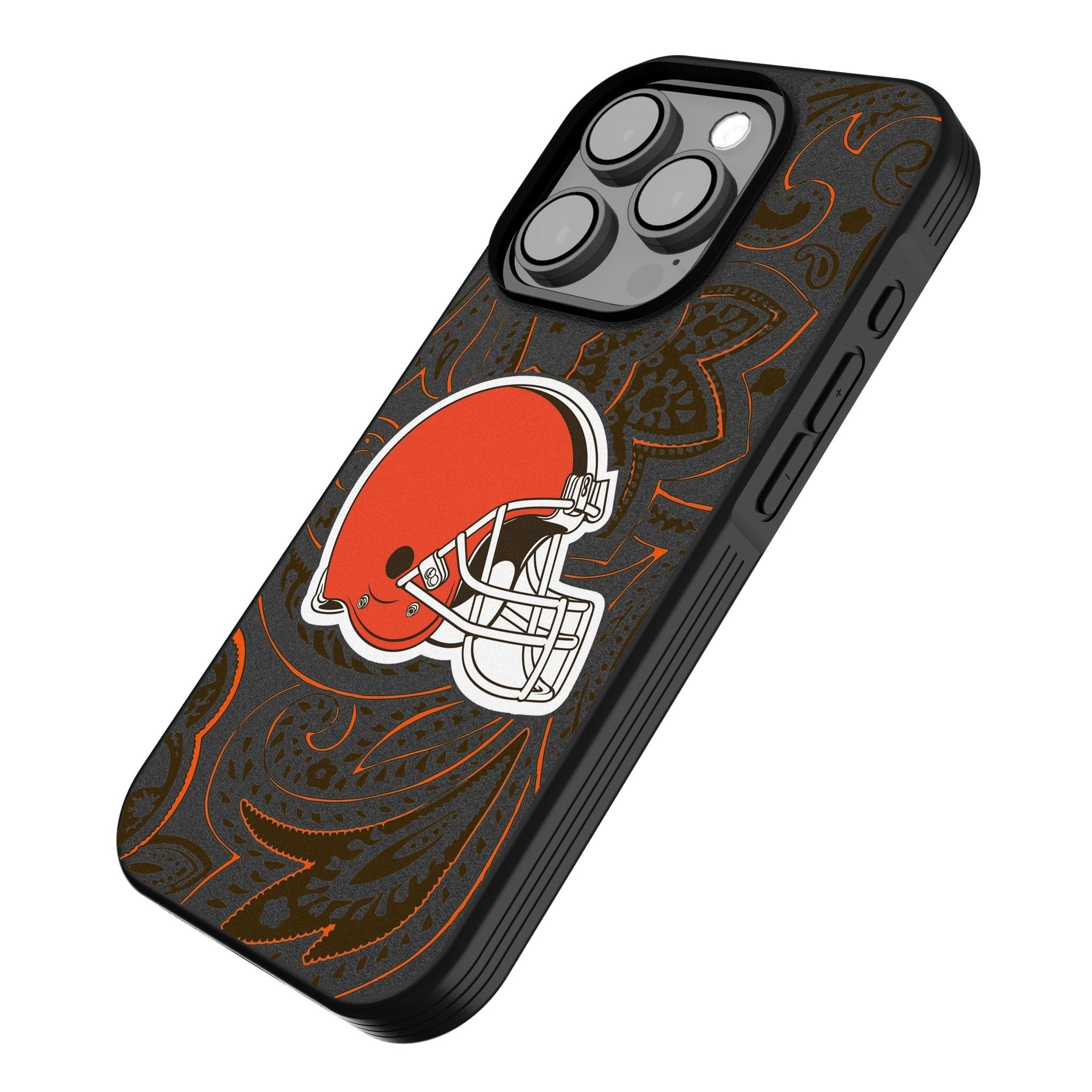 Cleveland Browns Paisley Bump Phone Case for Apple iPhone 2