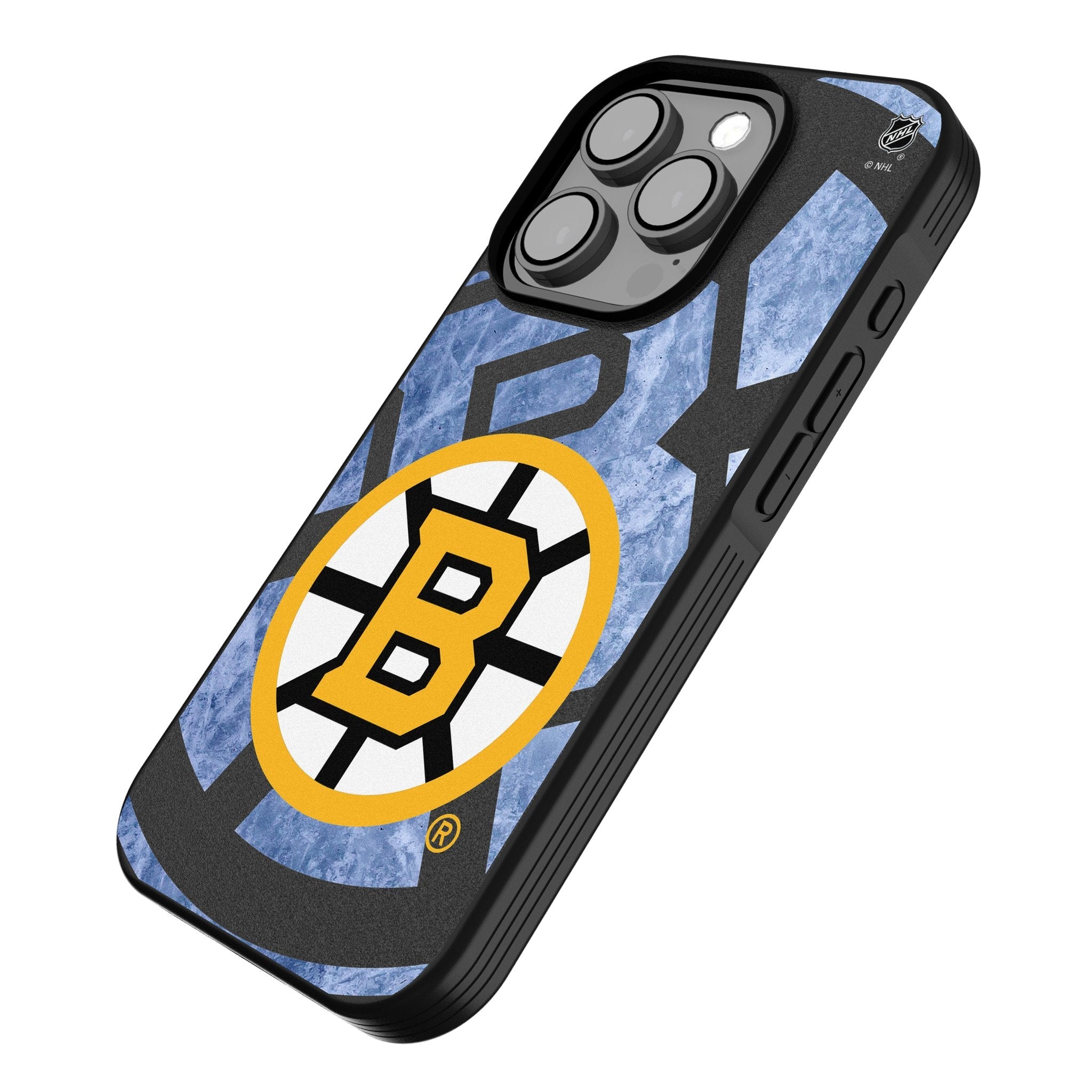 Boston Bruins Ice Tilt Bump Phone Case for Apple iPhone