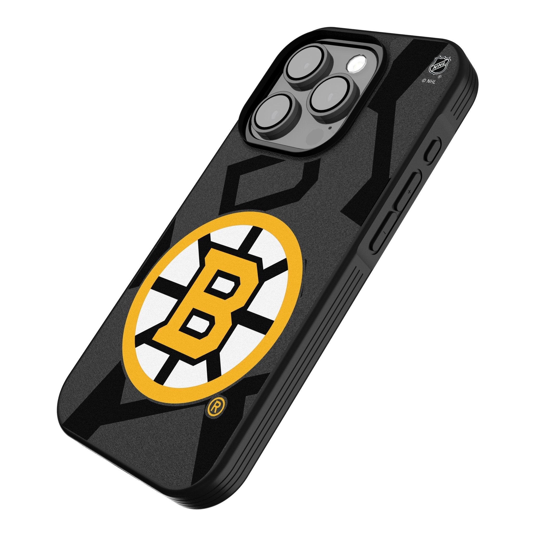 Boston Bruins Monocolor Tilt Bump Phone Case for Apple iPhone