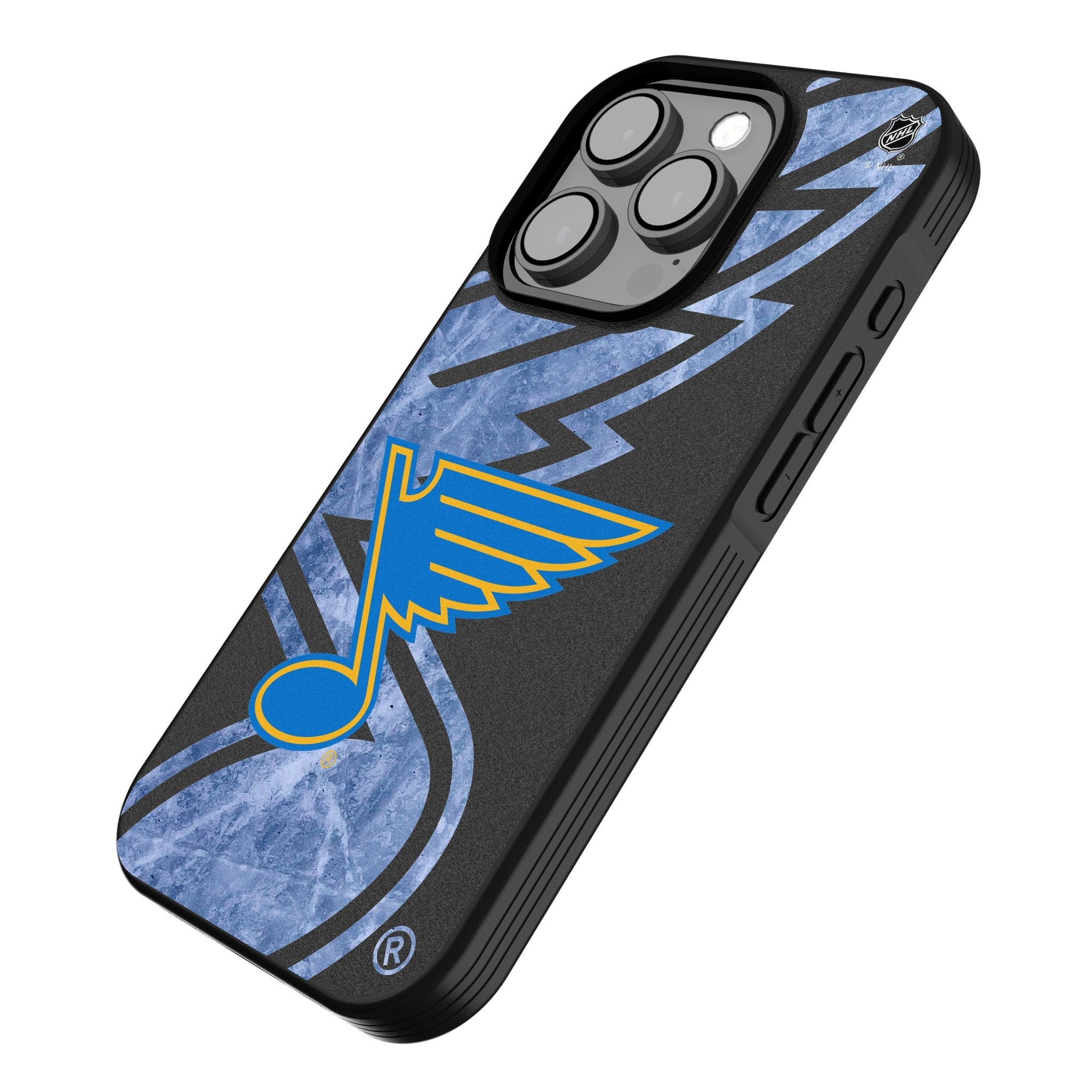 St. Louis Blues Ice Tilt Bump Phone Case for Apple iPhone