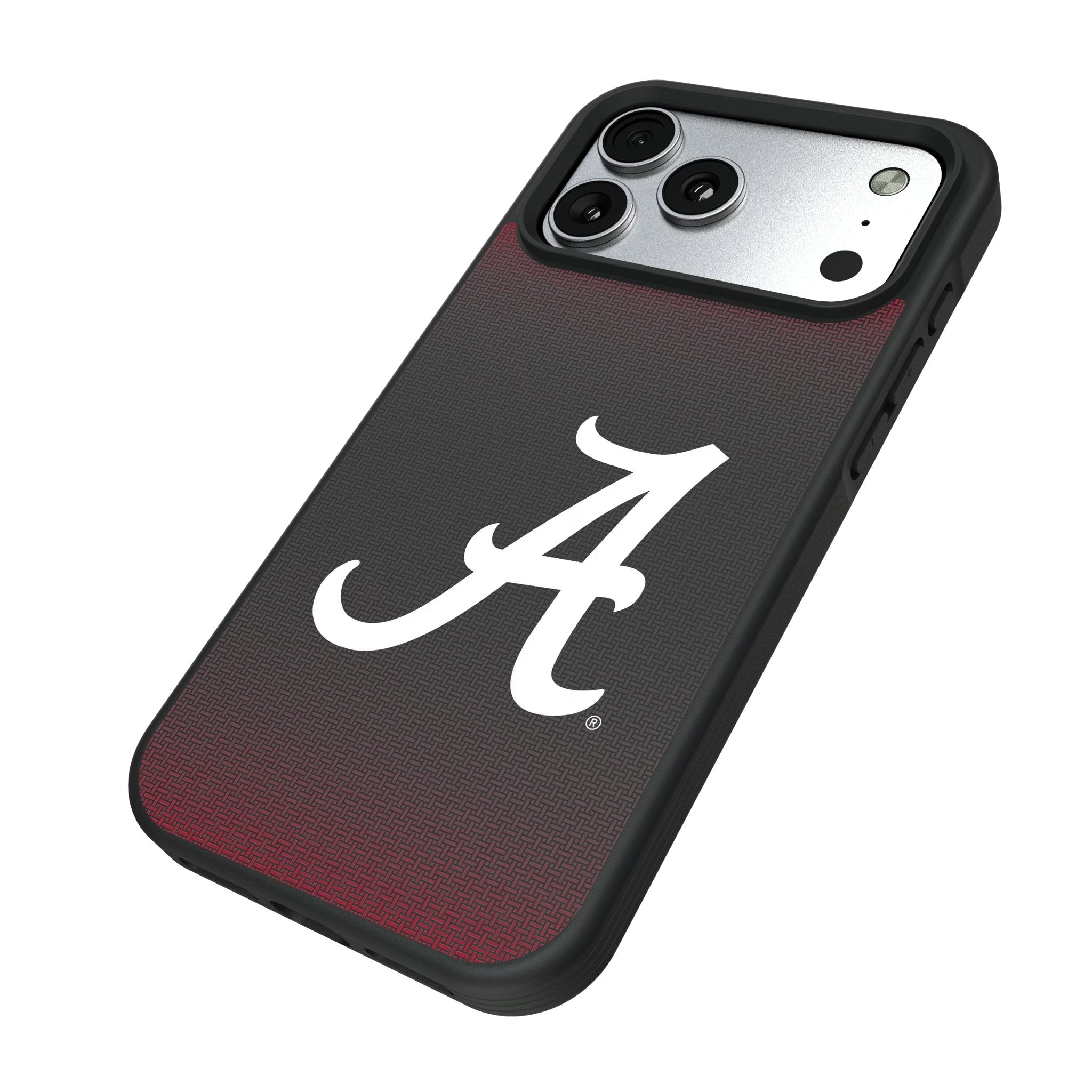 University of Alabama Crimson Tide Script A Linen Bump Phone Case for Apple iPhone 17 Series 5