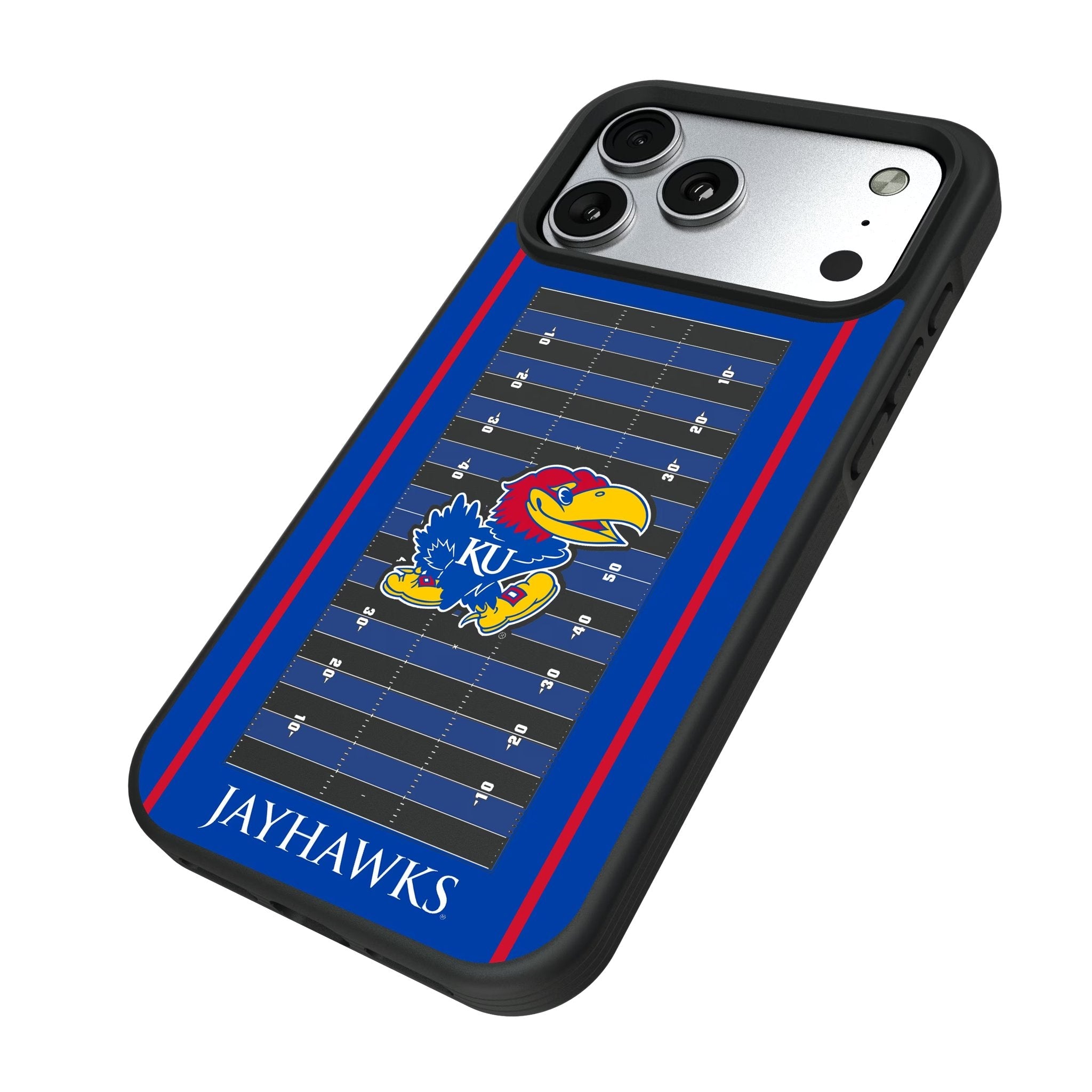University of Kansas Jayhawks Field Bump Phone Case for Apple iPhone 17 Series 5