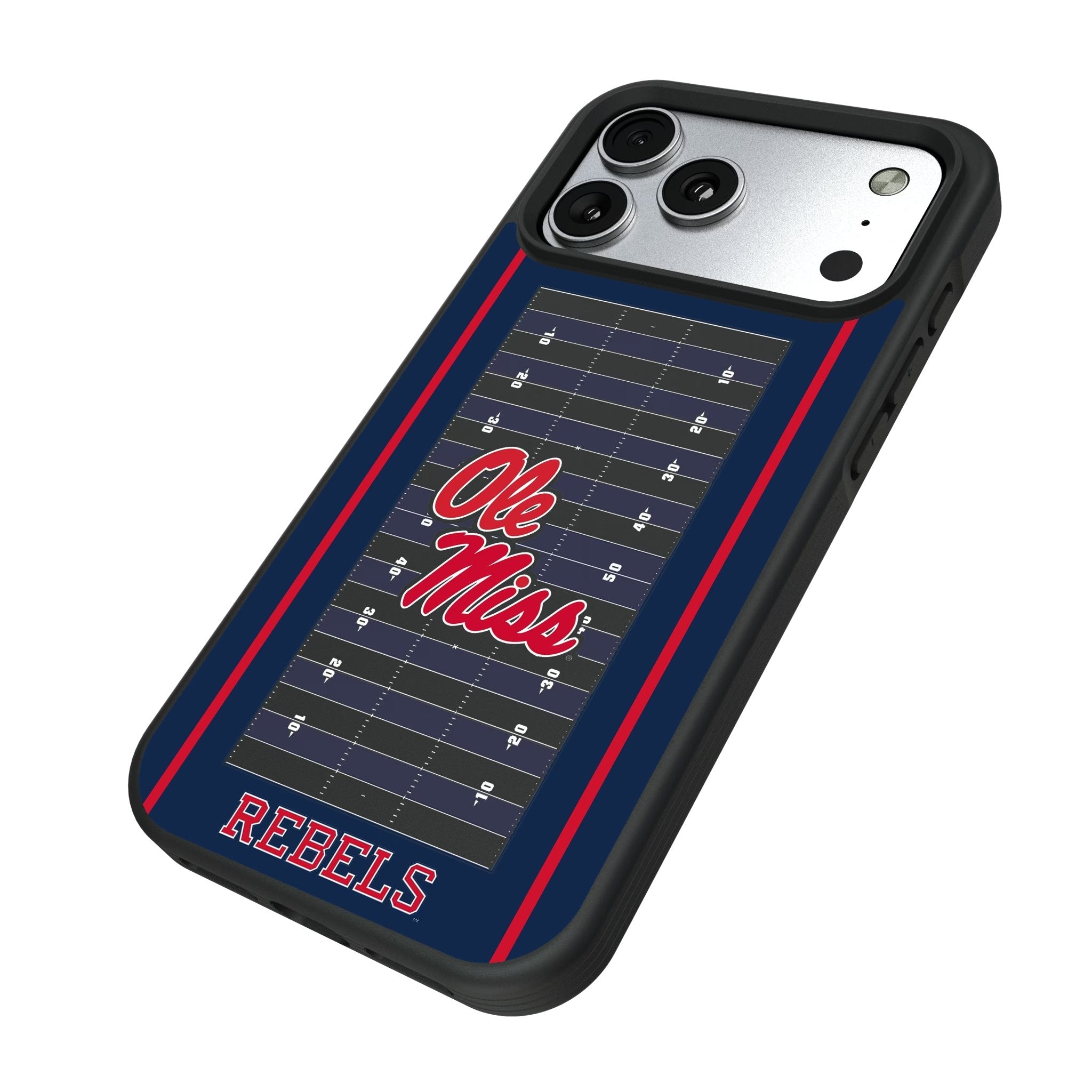 University of Mississippi Rebels Field Bump Phone Case for Apple iPhone 17 Series 5