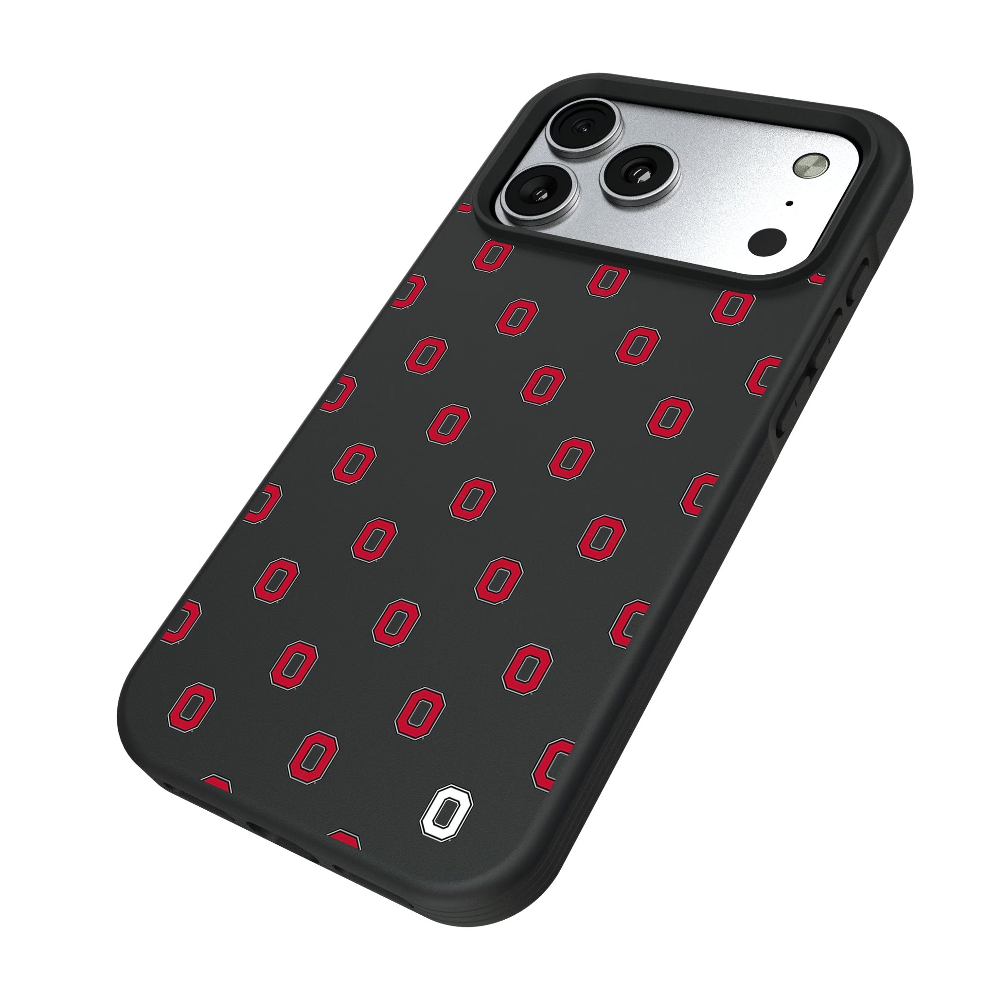 Ohio State University Buckeyes Fashion Pattern Bump Phone Case for Apple iPhone 17 Series 5