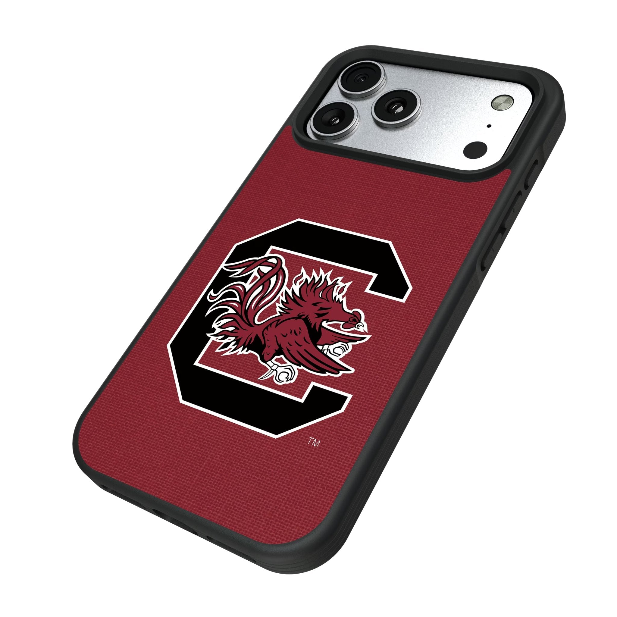 University of South Carolina Gamecocks Solid Bump Phone Case for Apple iPhone 17 Series 5