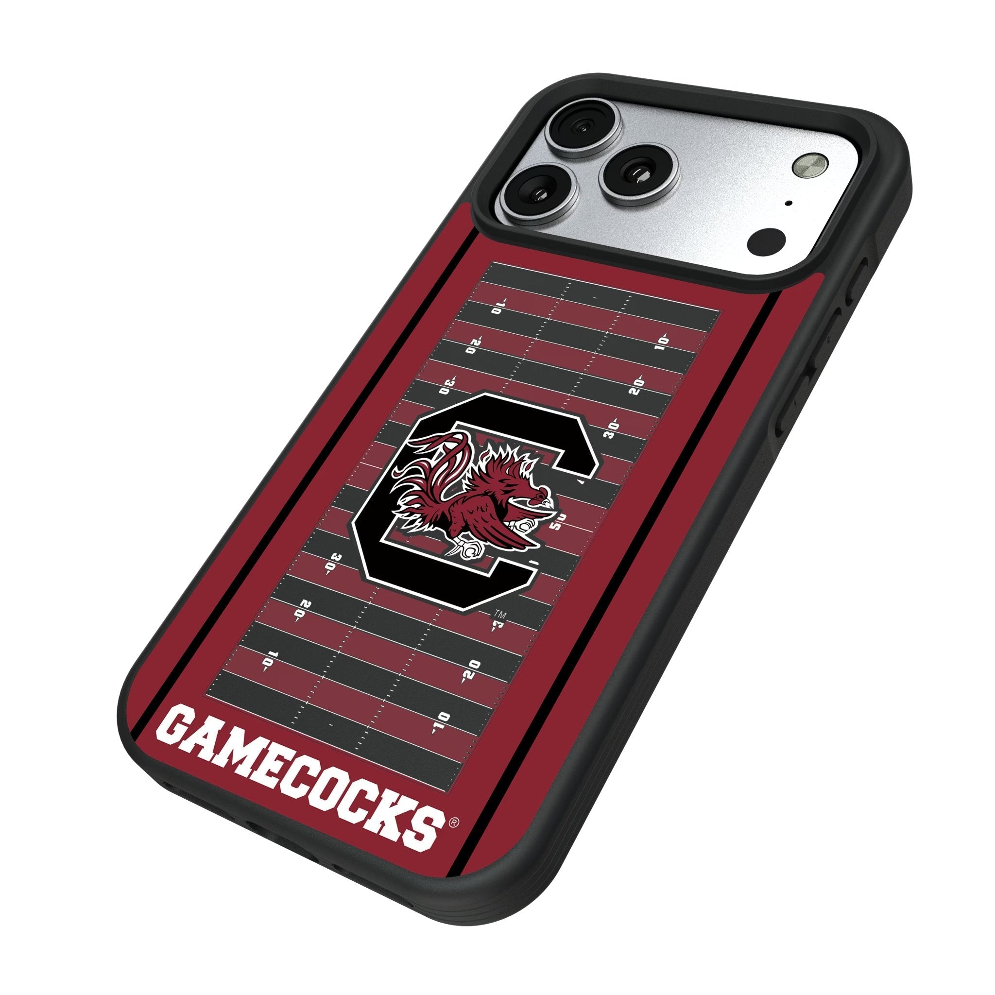 University of South Carolina Gamecocks Field Bump Phone Case for Apple iPhone 17 Series 5