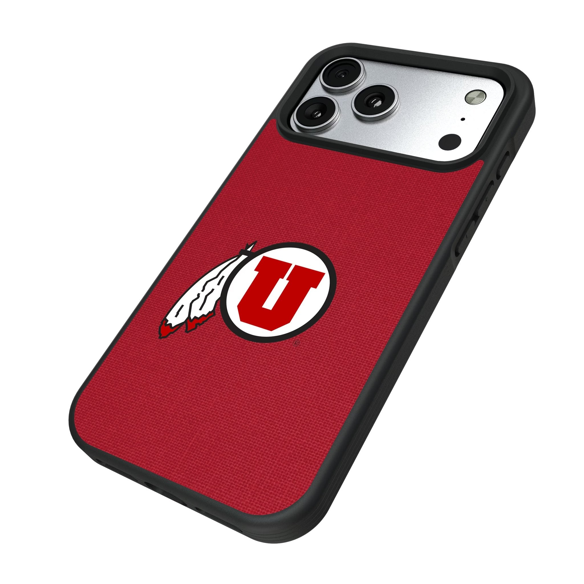 University of Utah Utes Solid Bump Phone Case for Apple iPhone 17 Series 5