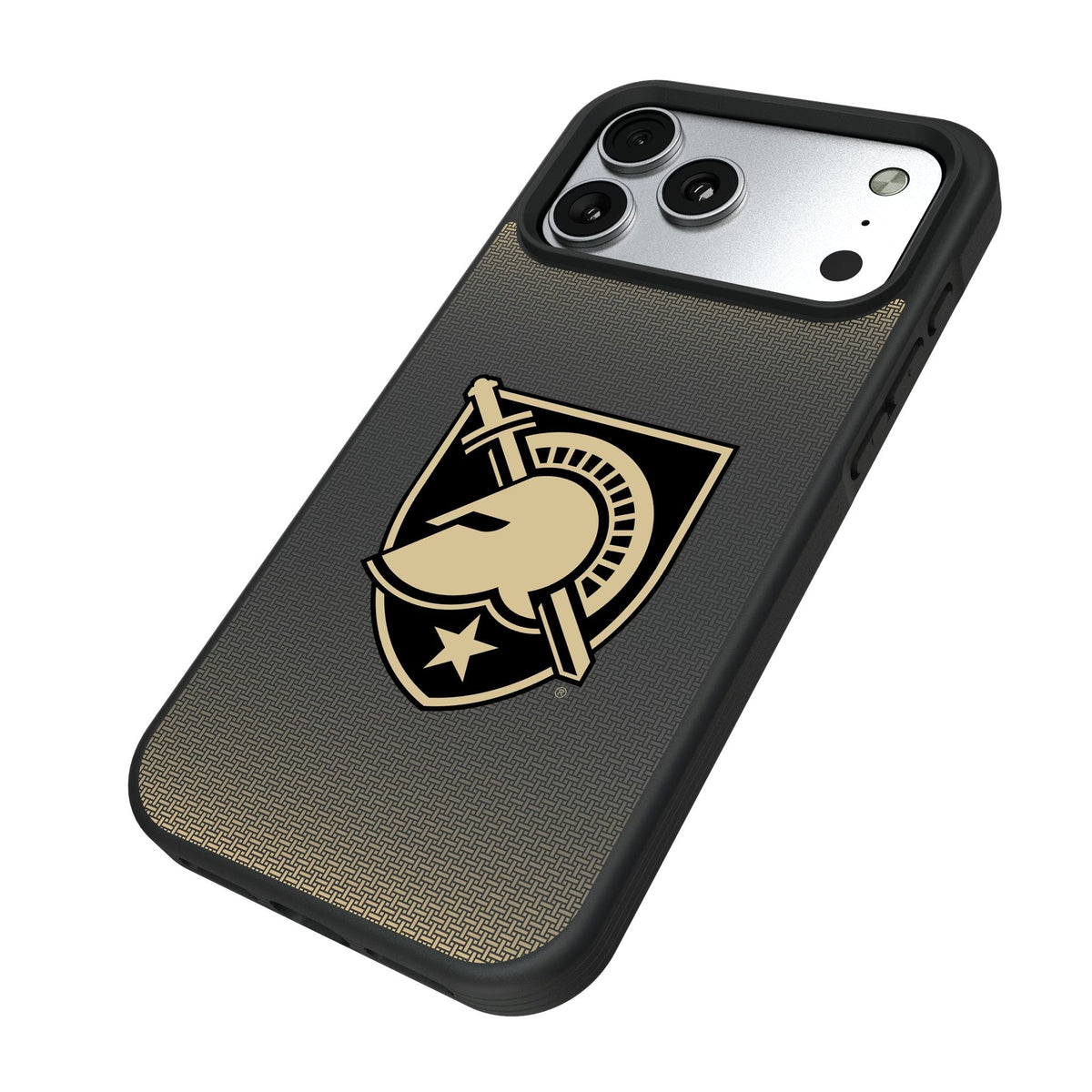 United States Military Academy Black Knights Linen Bump Phone Case for Apple iPhone 17 Series 5
