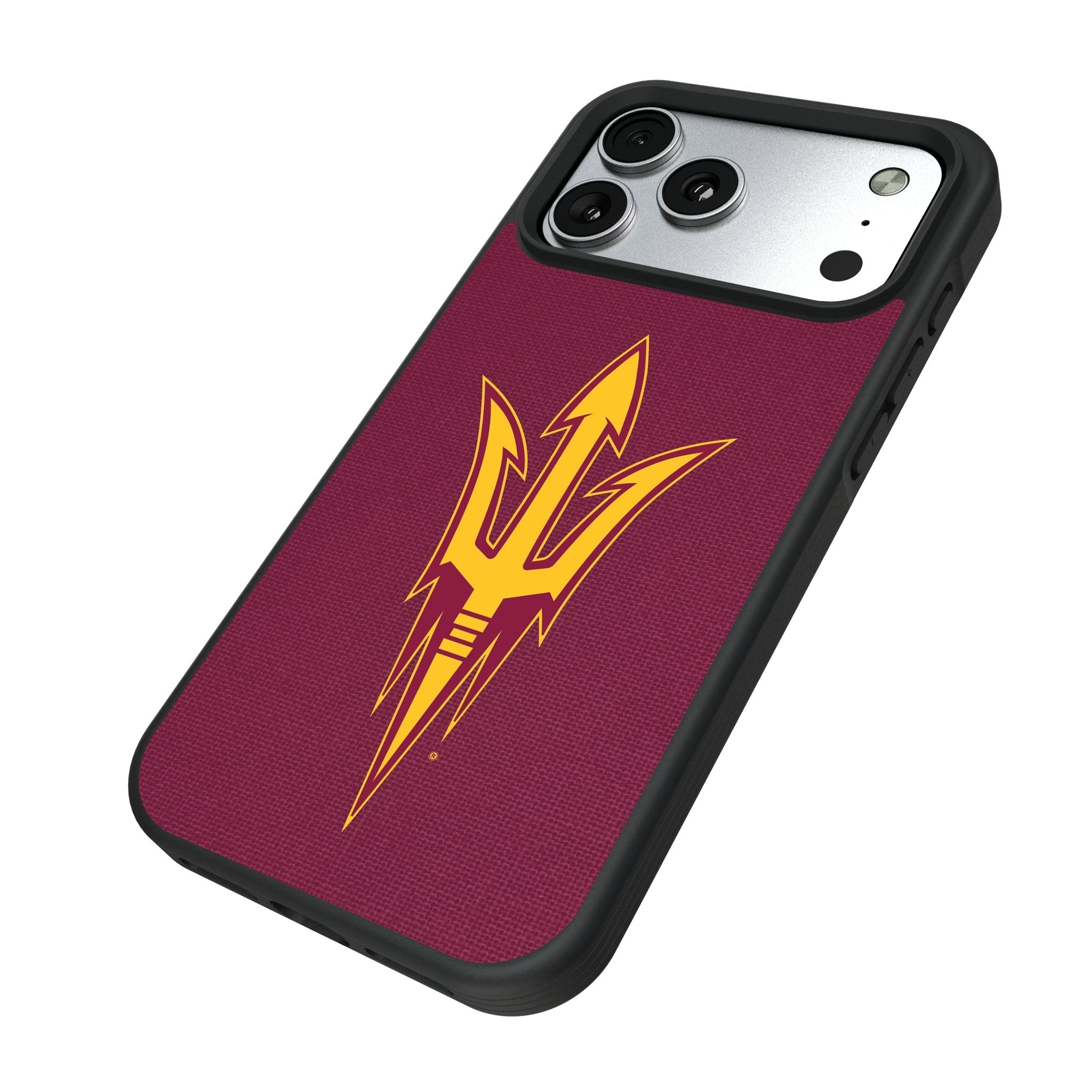 Arizona State University Sun Devils Solid Bump Phone Case for Apple iPhone 17 Series 5