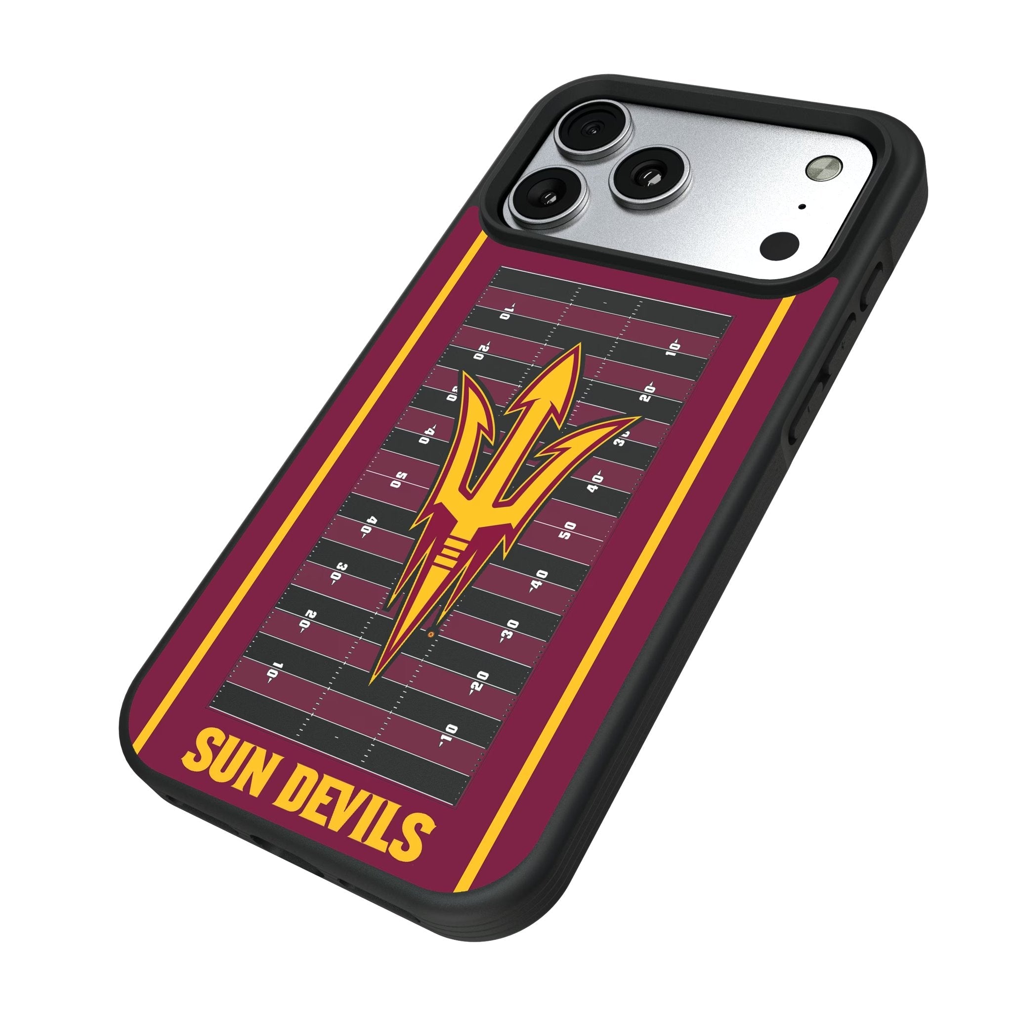 Arizona State University Sun Devils Field Bump Phone Case for Apple iPhone 17 Series 5